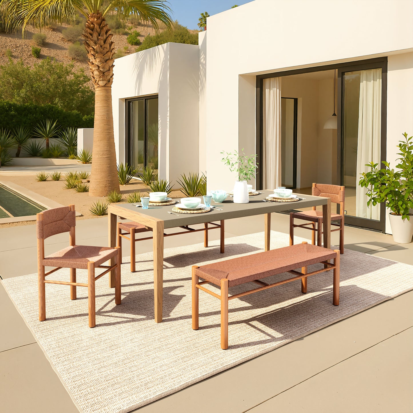 Iska Bench Natural - 8