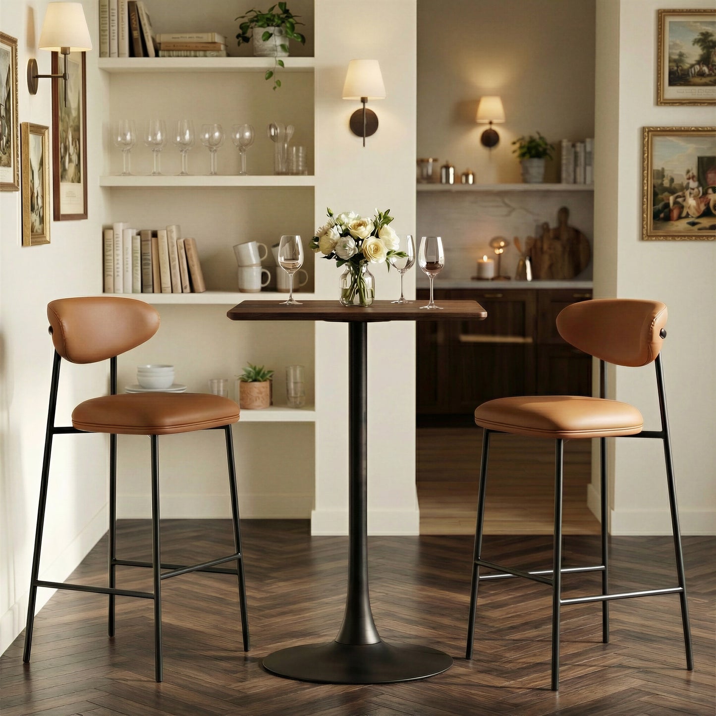 Valleta Bar Table Brown - 7
