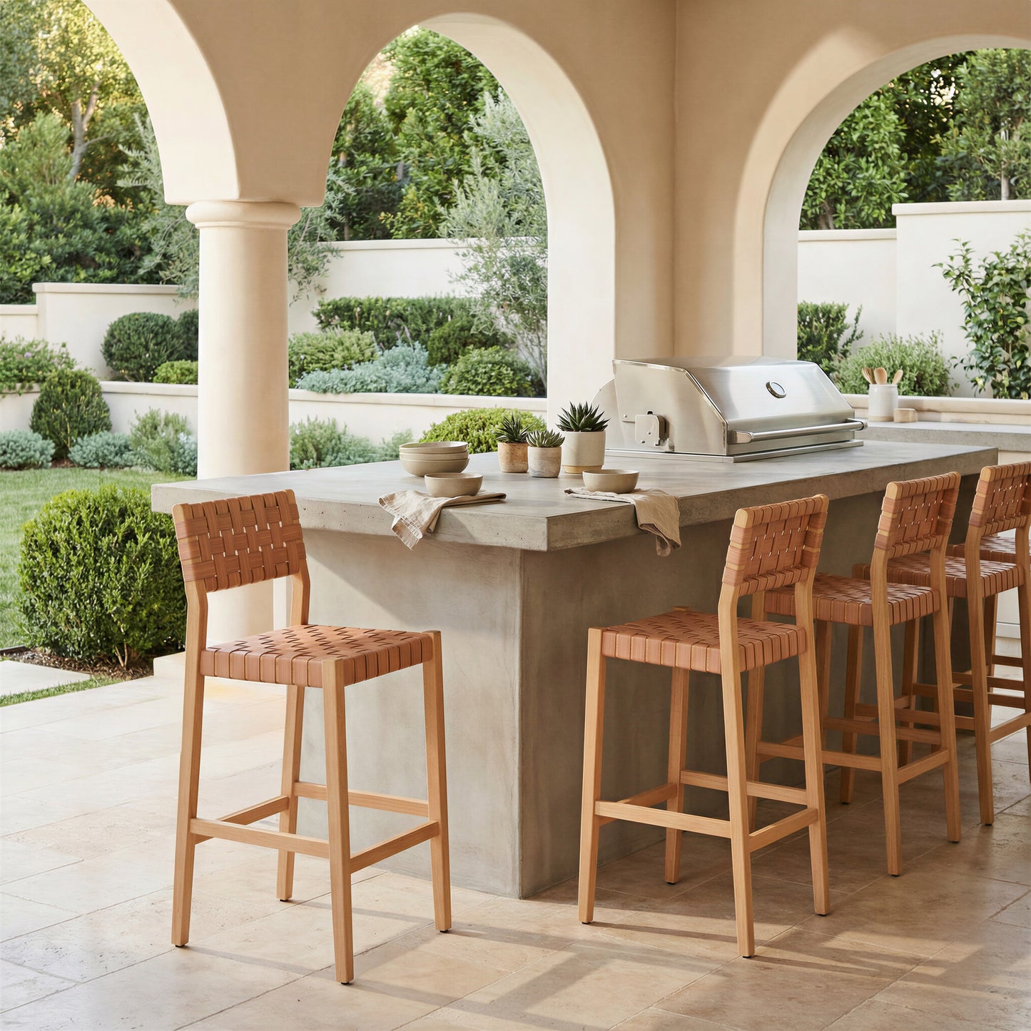 Mizuya Barstool Brown - 8