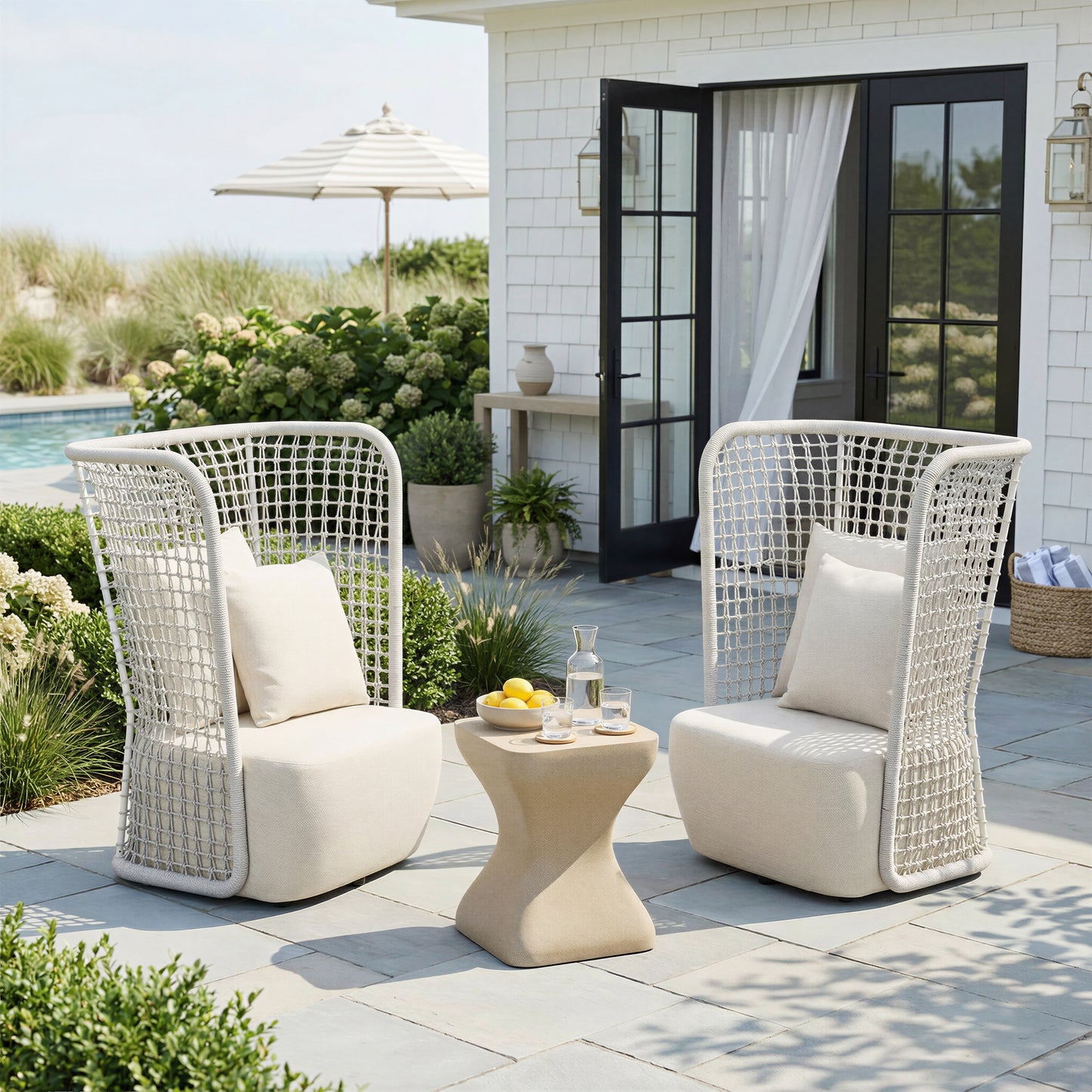 Hudu Accent Chair Beige - 10