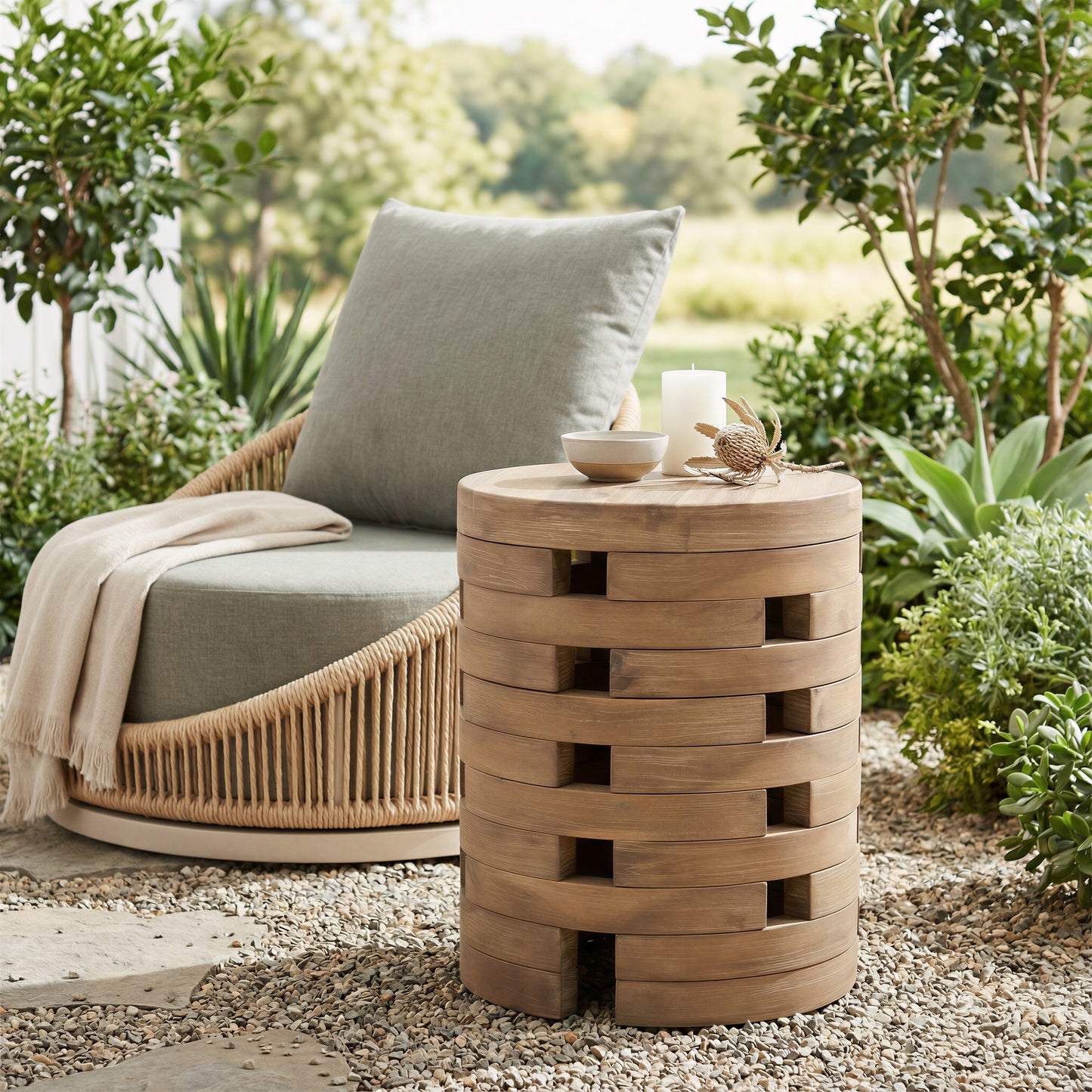 Mado Side Table Natural - 5