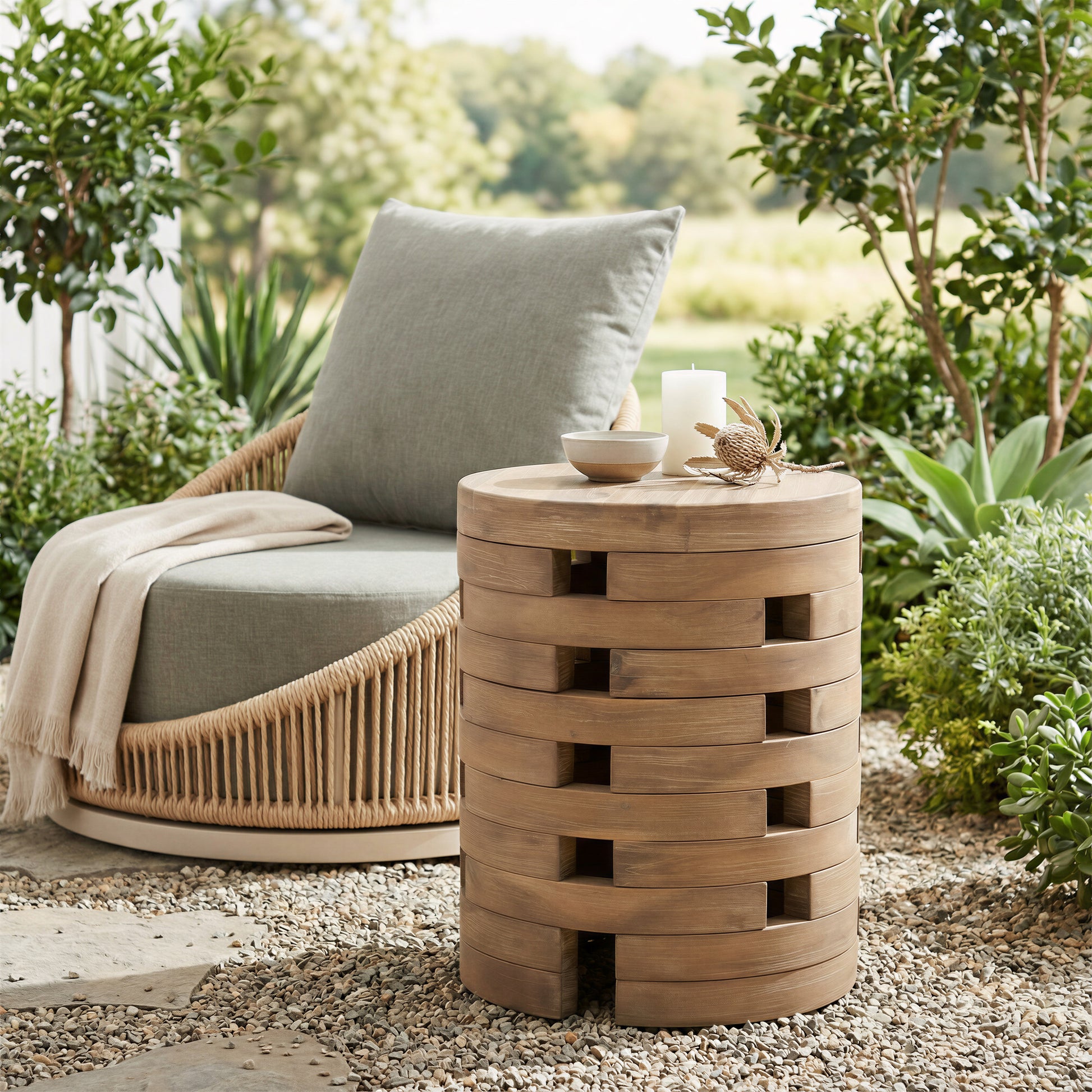 Mado Side Table Natural - 5