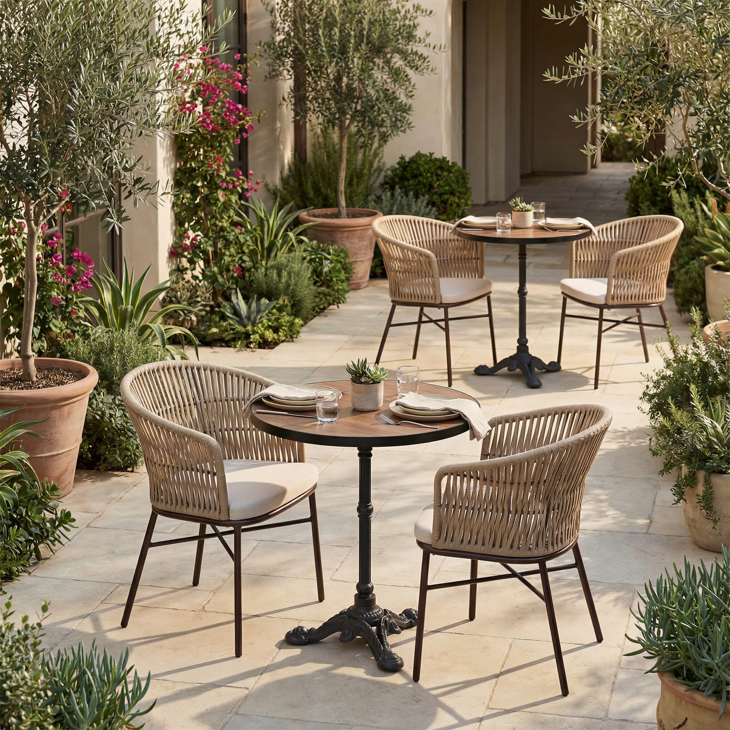 Gazebo Dining Table Walnut - 7