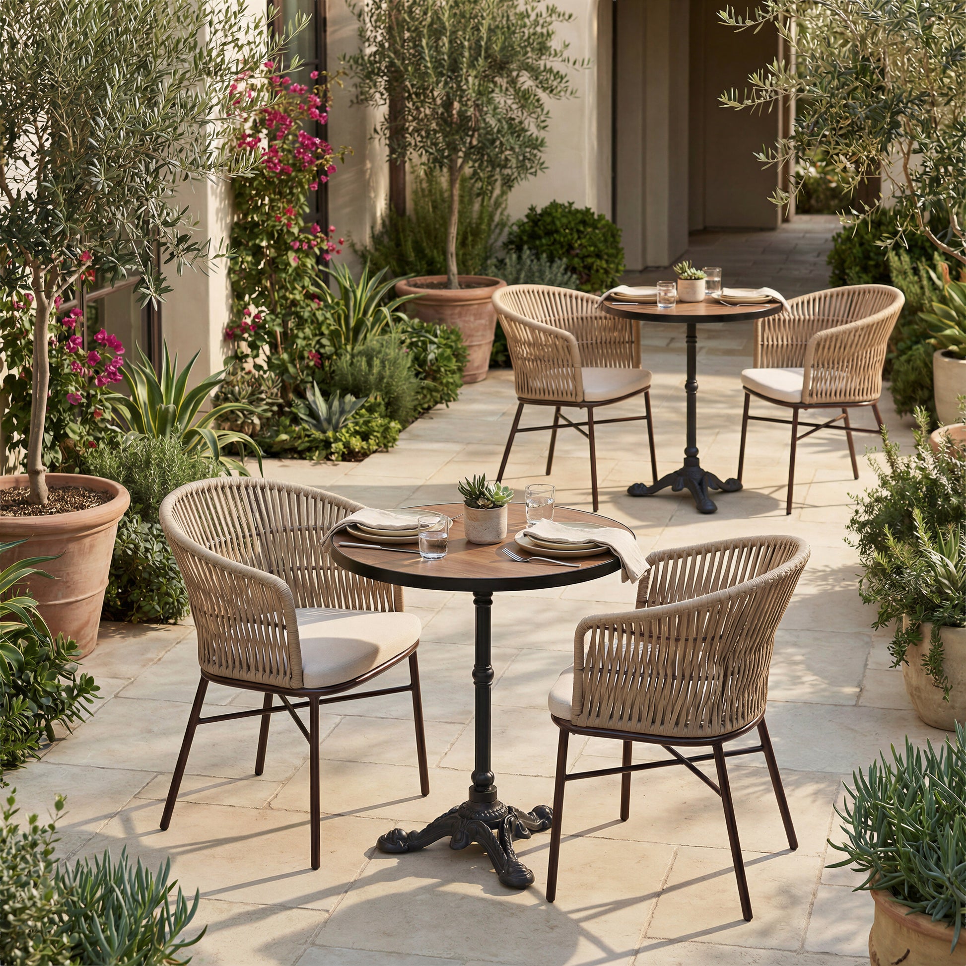 Gazebo Dining Table Walnut - 7