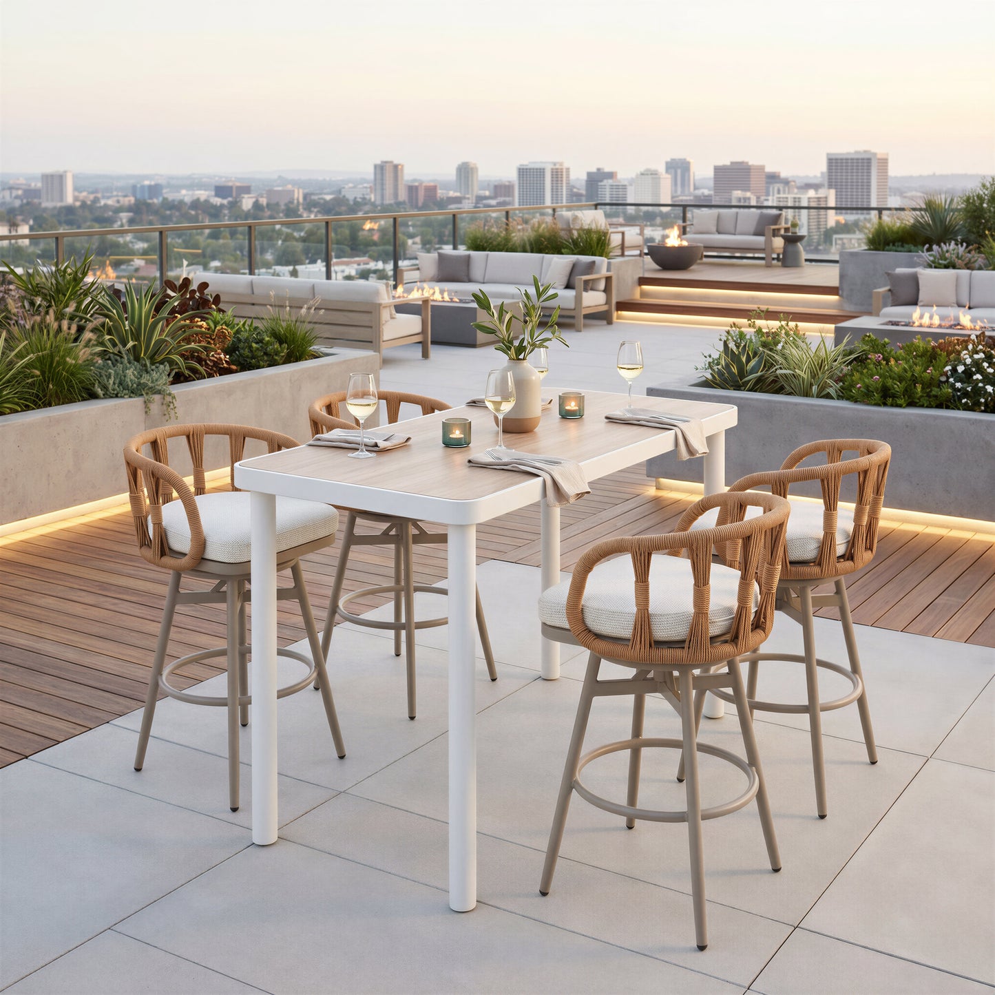 Dimira Bar Table Natural - 7