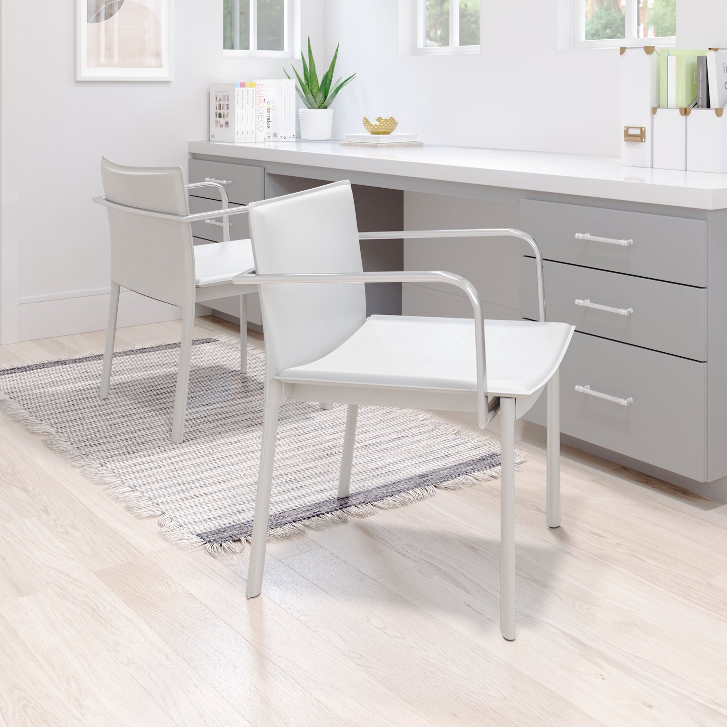 Gekko Conference Chair (Set of 2) White