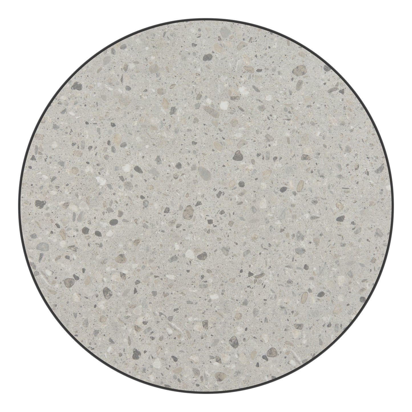 Bite Bistro Table Gray & Black - 4