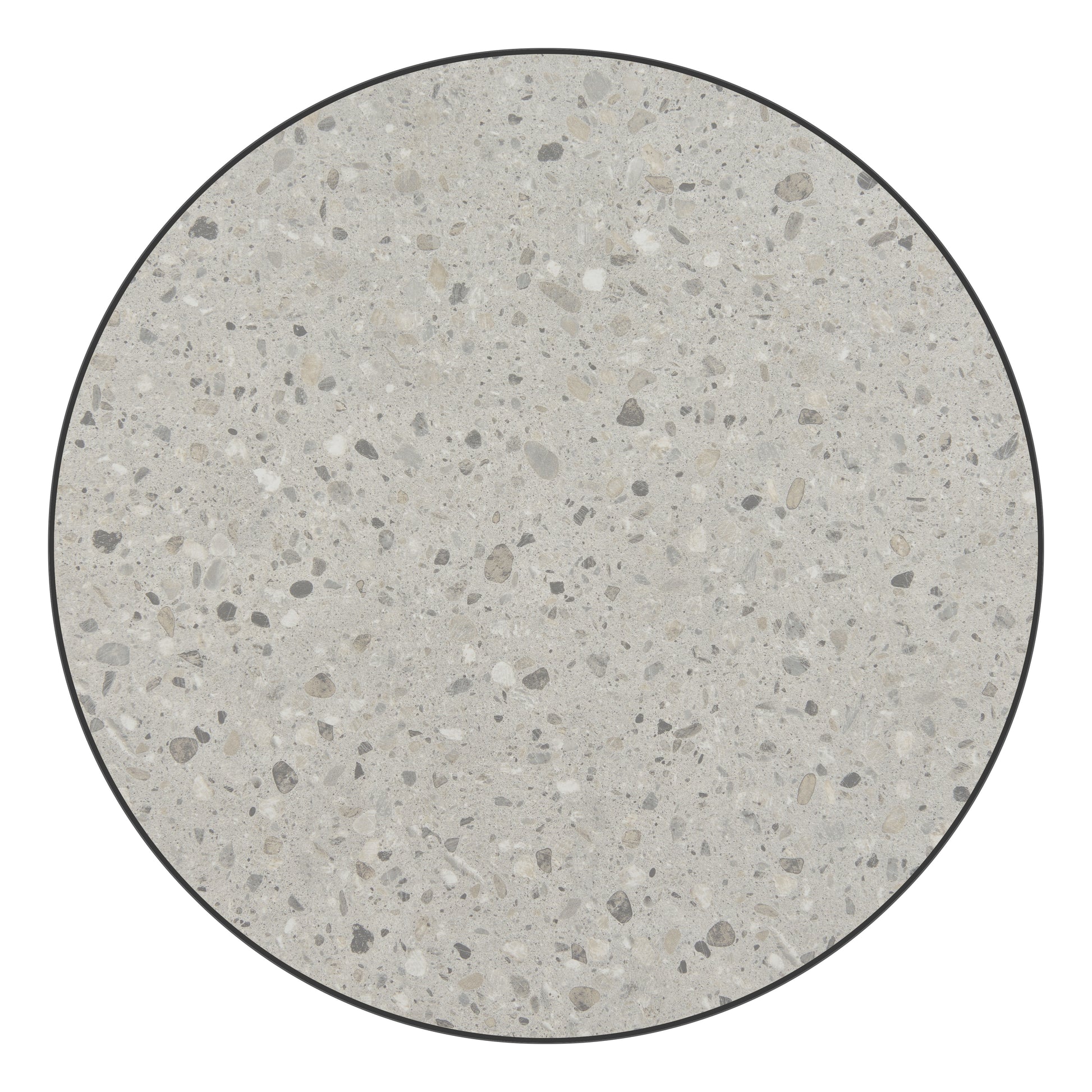 Bite Bistro Table Gray & Black - 4