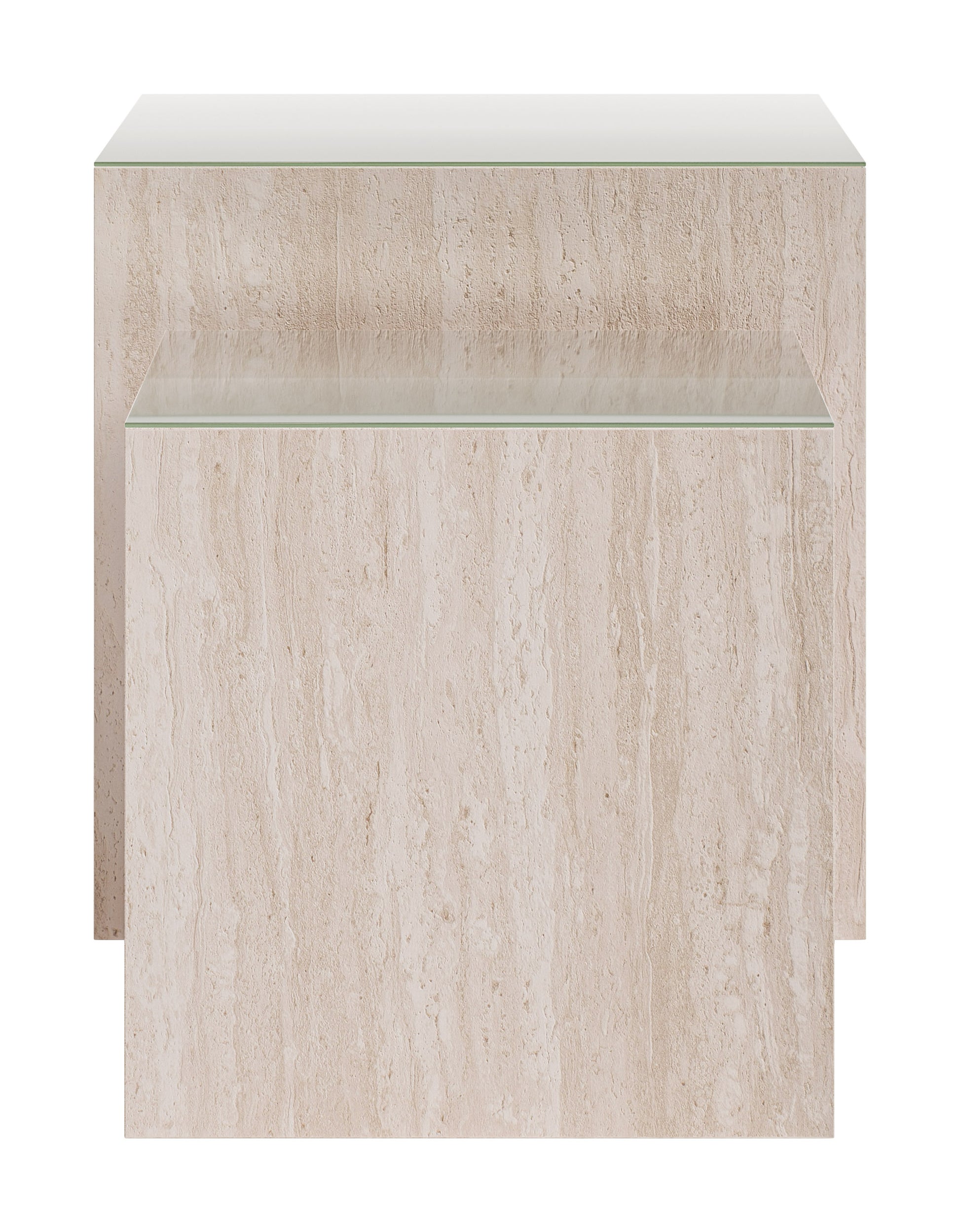 Cambro Coffee Table Set (2-Piece) Stone Beige - 2