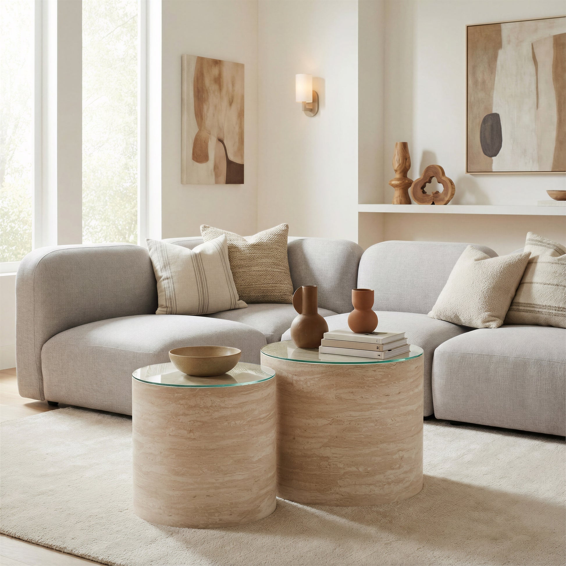 Biak Corner Chair Gray - 11