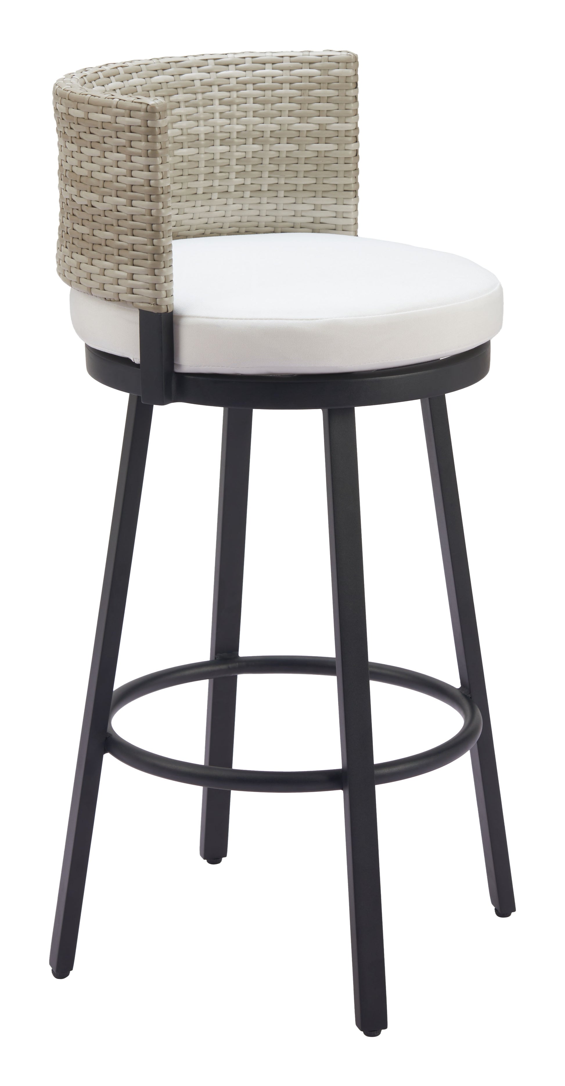 Midnight Wave Barstool White - 6