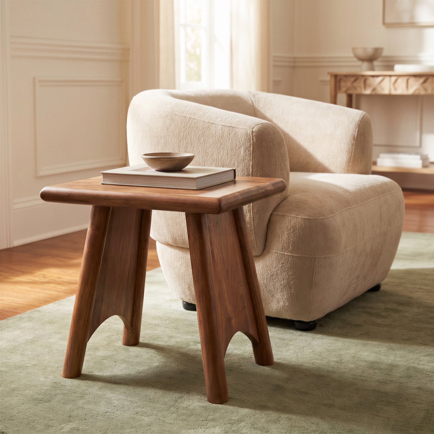 Bekker Accent Chair Golden Beige - 11