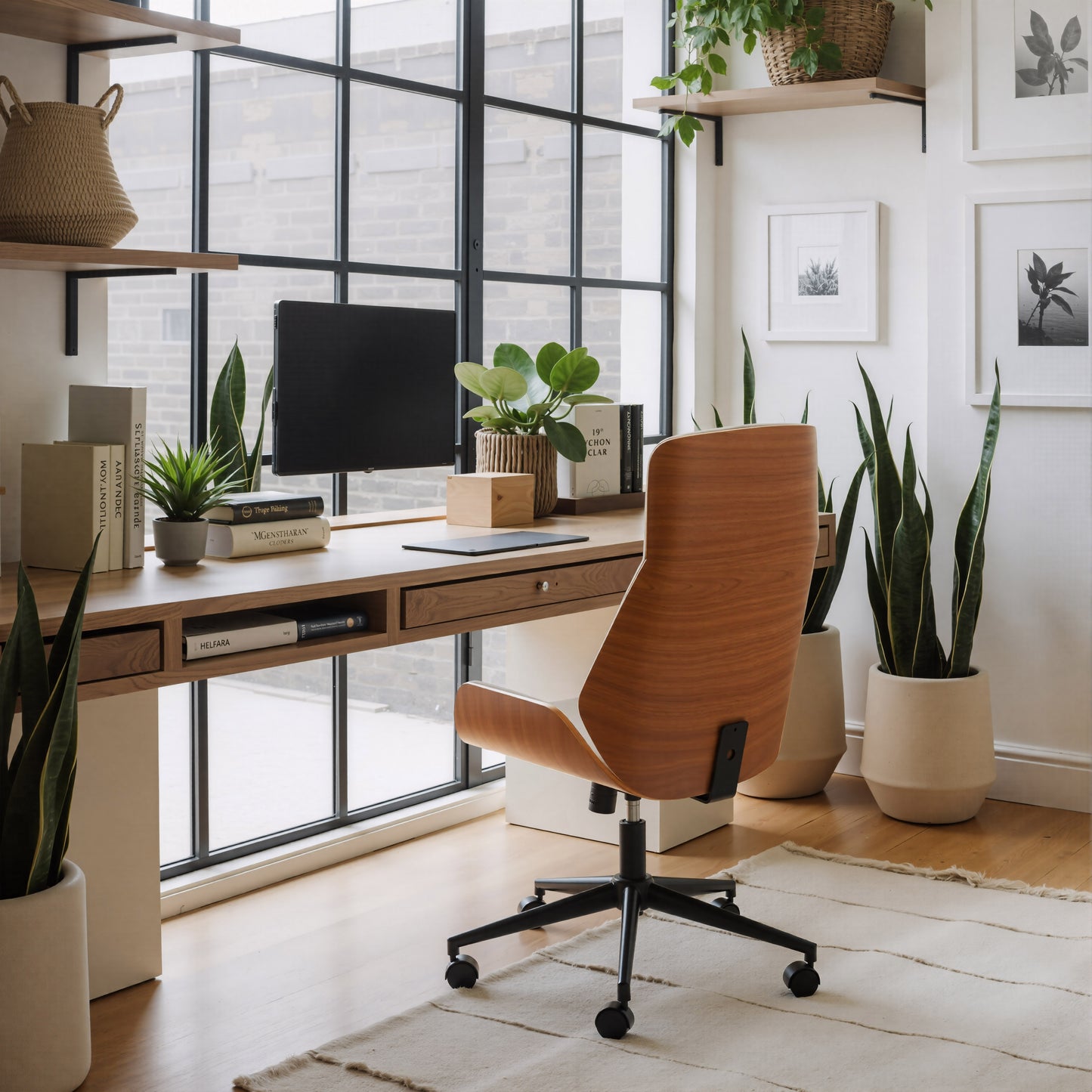 Flex High Back Office Chair White - 11