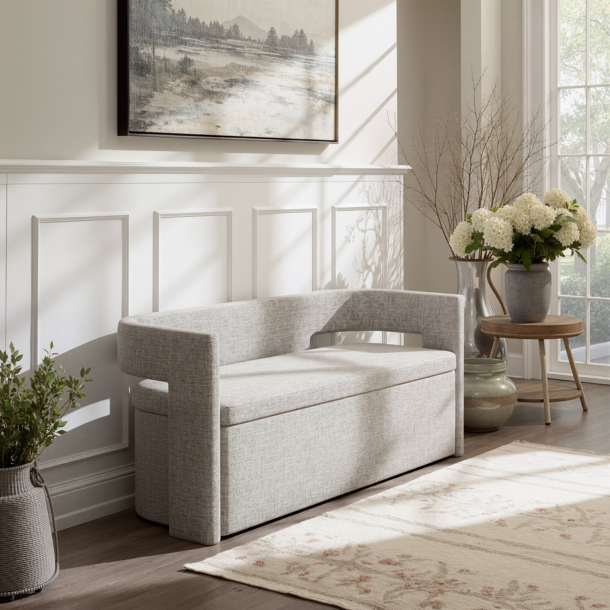 Papua Storage Bench Gray - 9