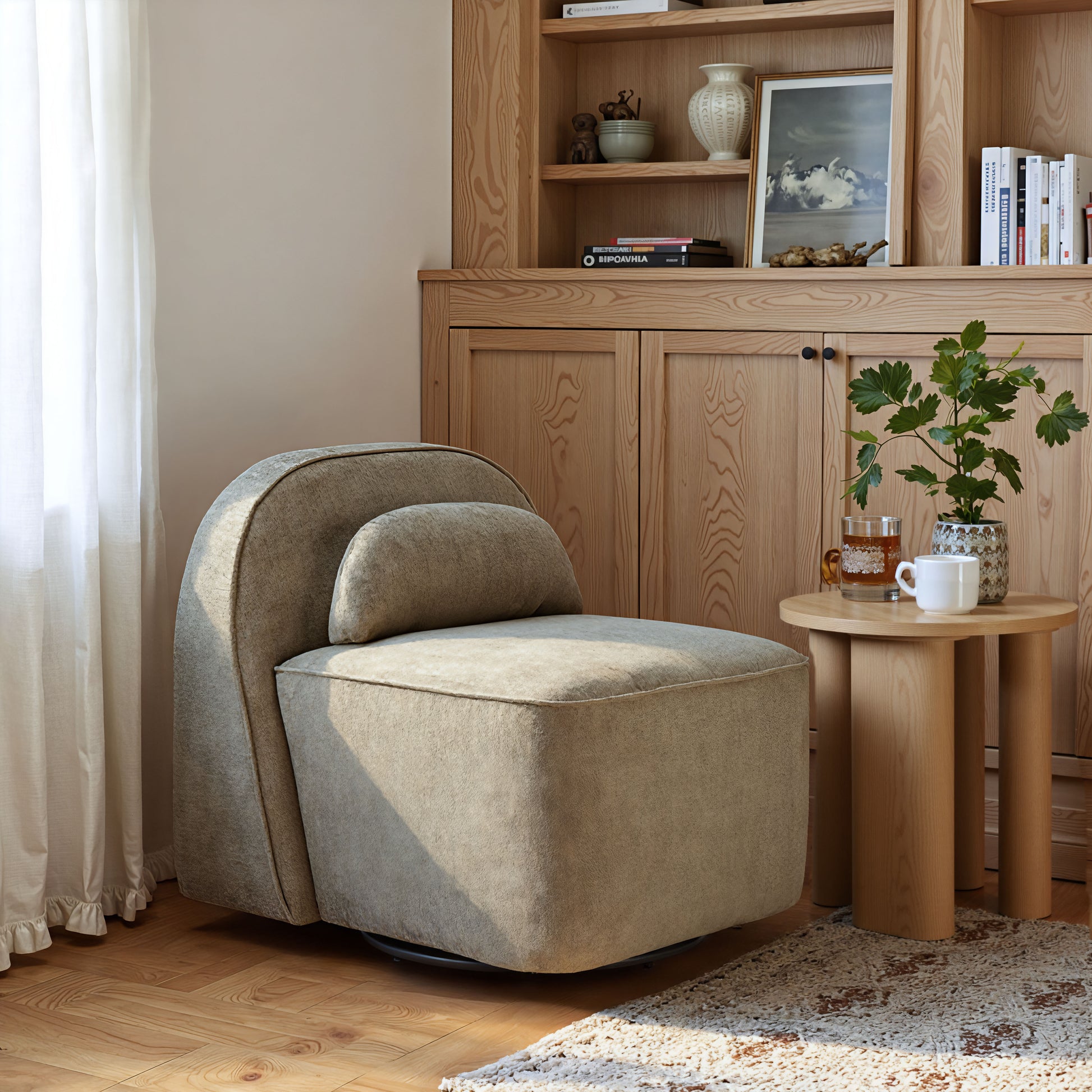 Benen Side Table Natural - 9