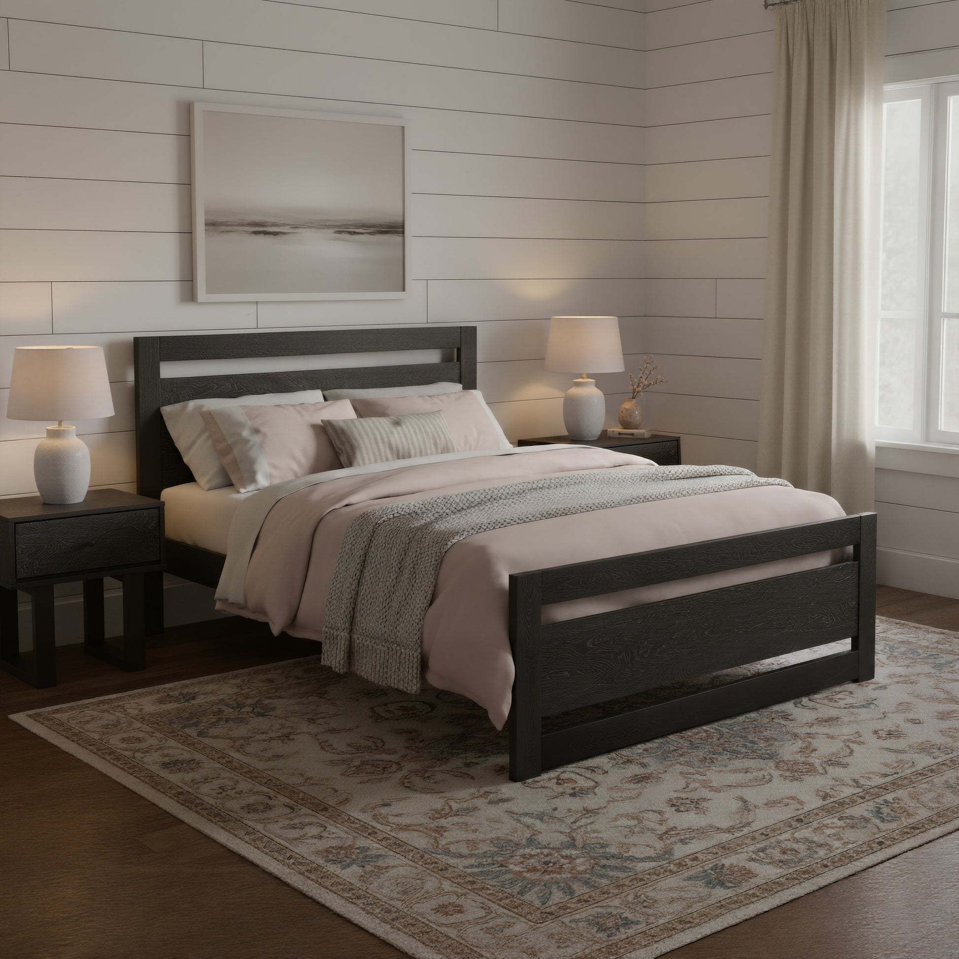 Repos Queen Bed Black - 9