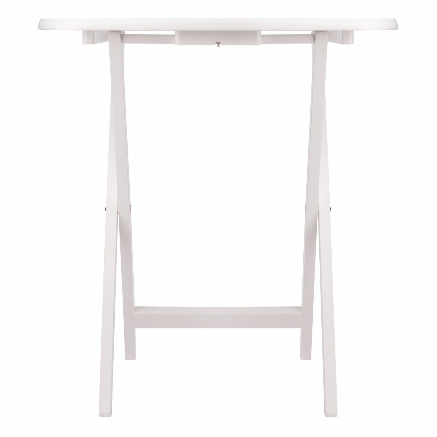 Corbett 2-Pc Oversized Snack Tables, White