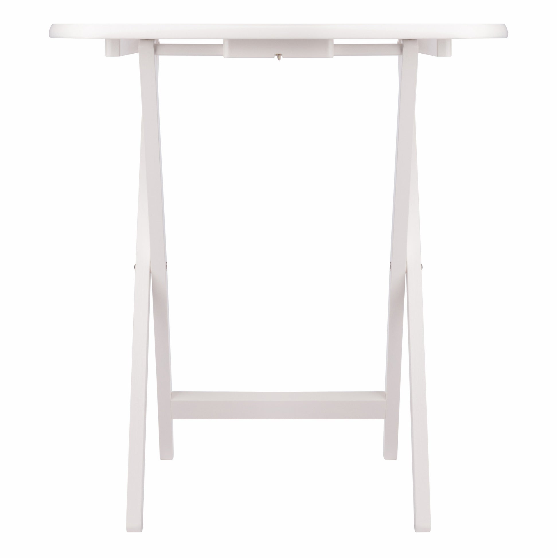 Corbett 2-Pc Oversized Snack Tables, White