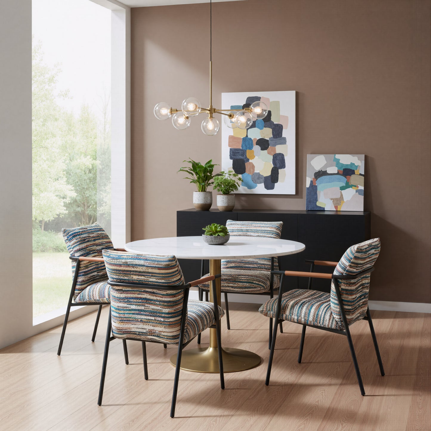 Reduga Dining Chair Multicolor - 9