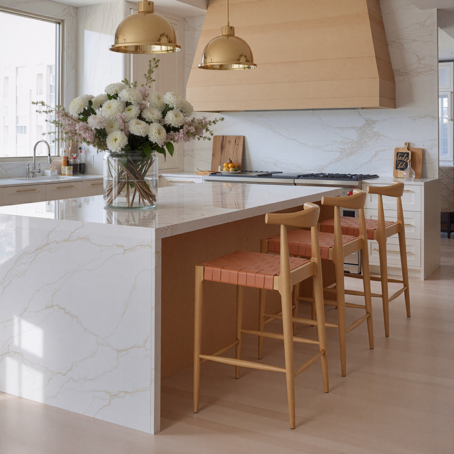Bandani Counter Stool Tan - 8