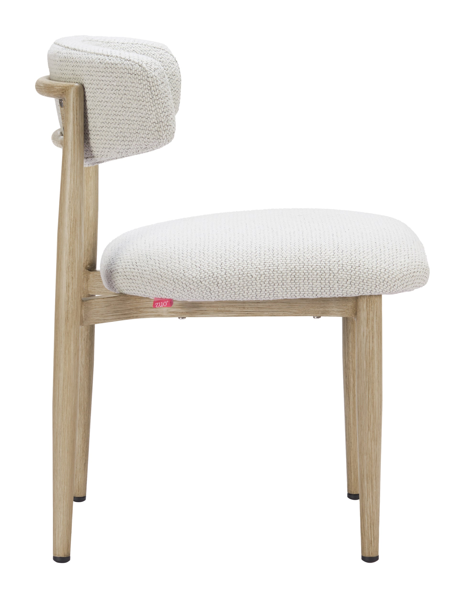 Bege Dining Chair White - 2