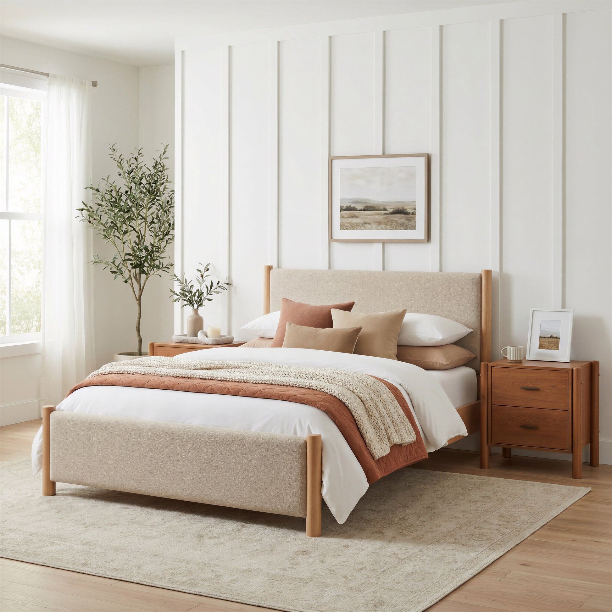 Beleza Nightstand Walnut - 10