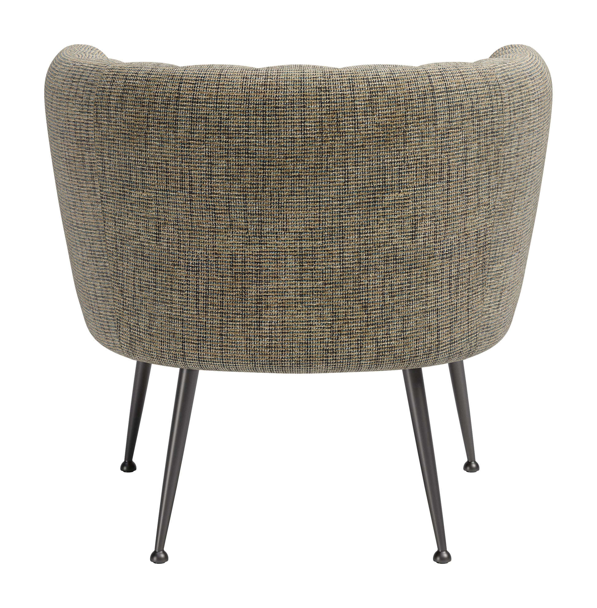 Deco Accent Chair Green Tweed - 4