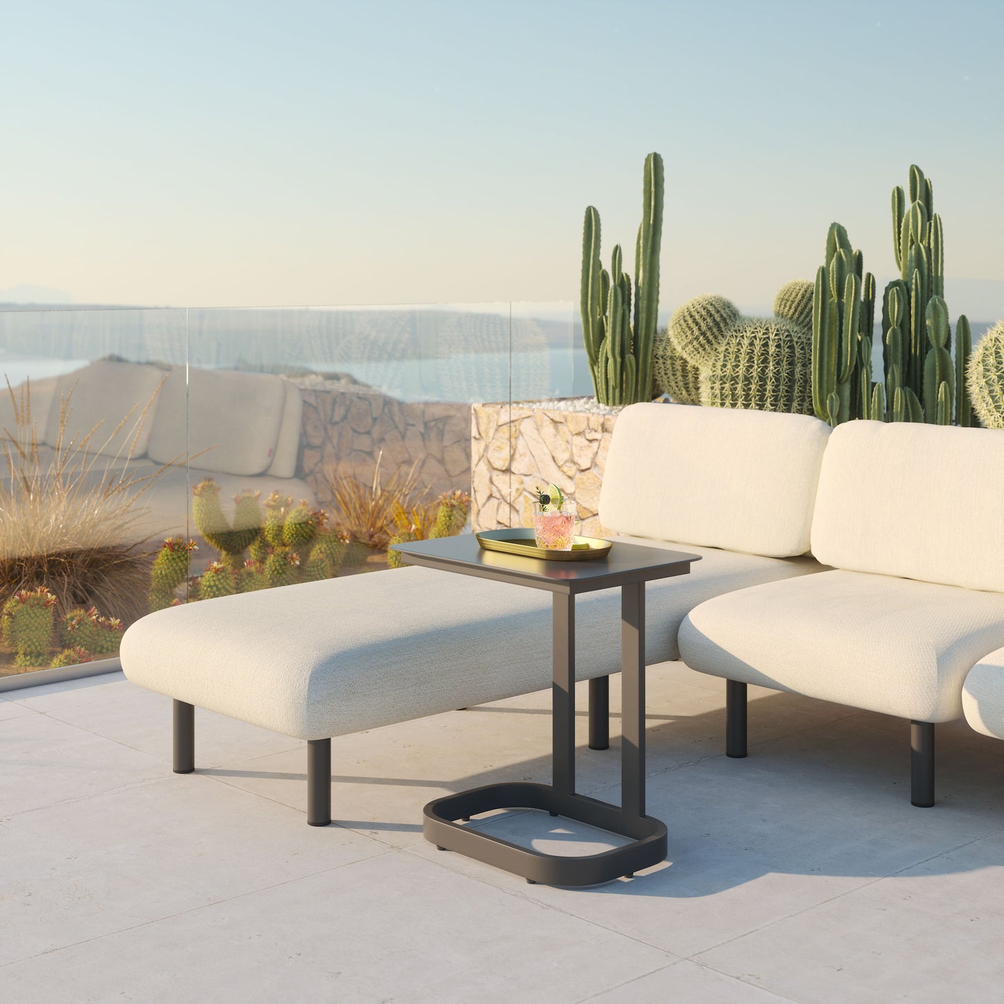 Friss End Table Black - 9