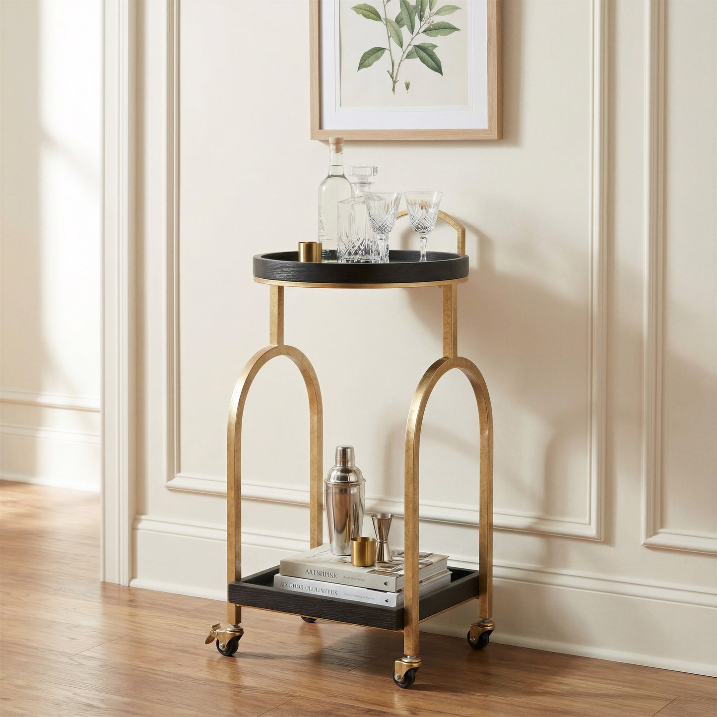 Zukei Bar Cart Black - 9