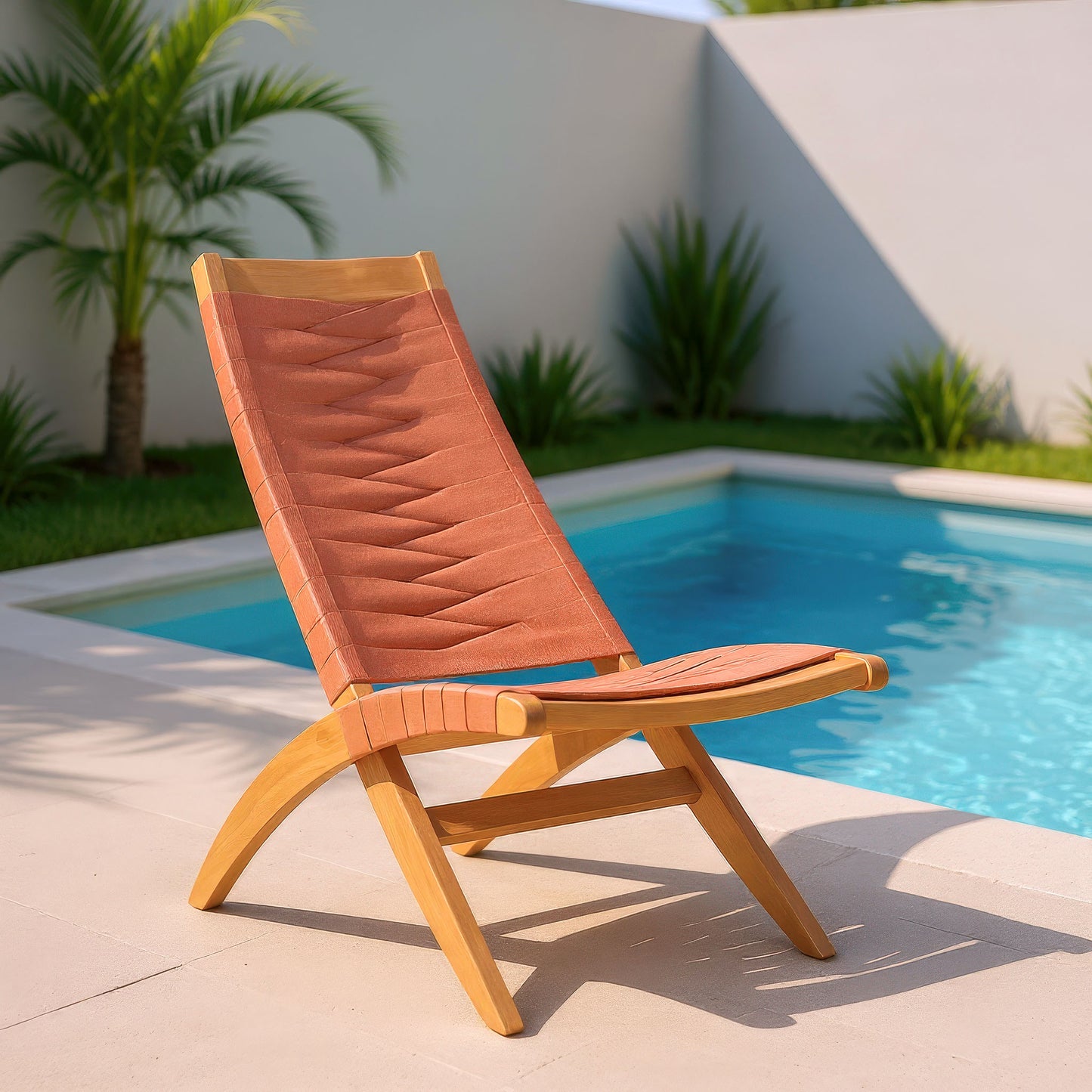 Rova Lounge Chair Terracotta - 8