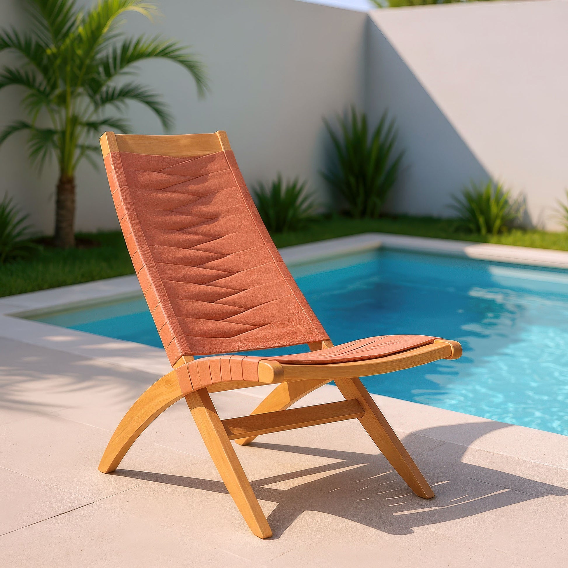 Rova Lounge Chair Terracotta - 8