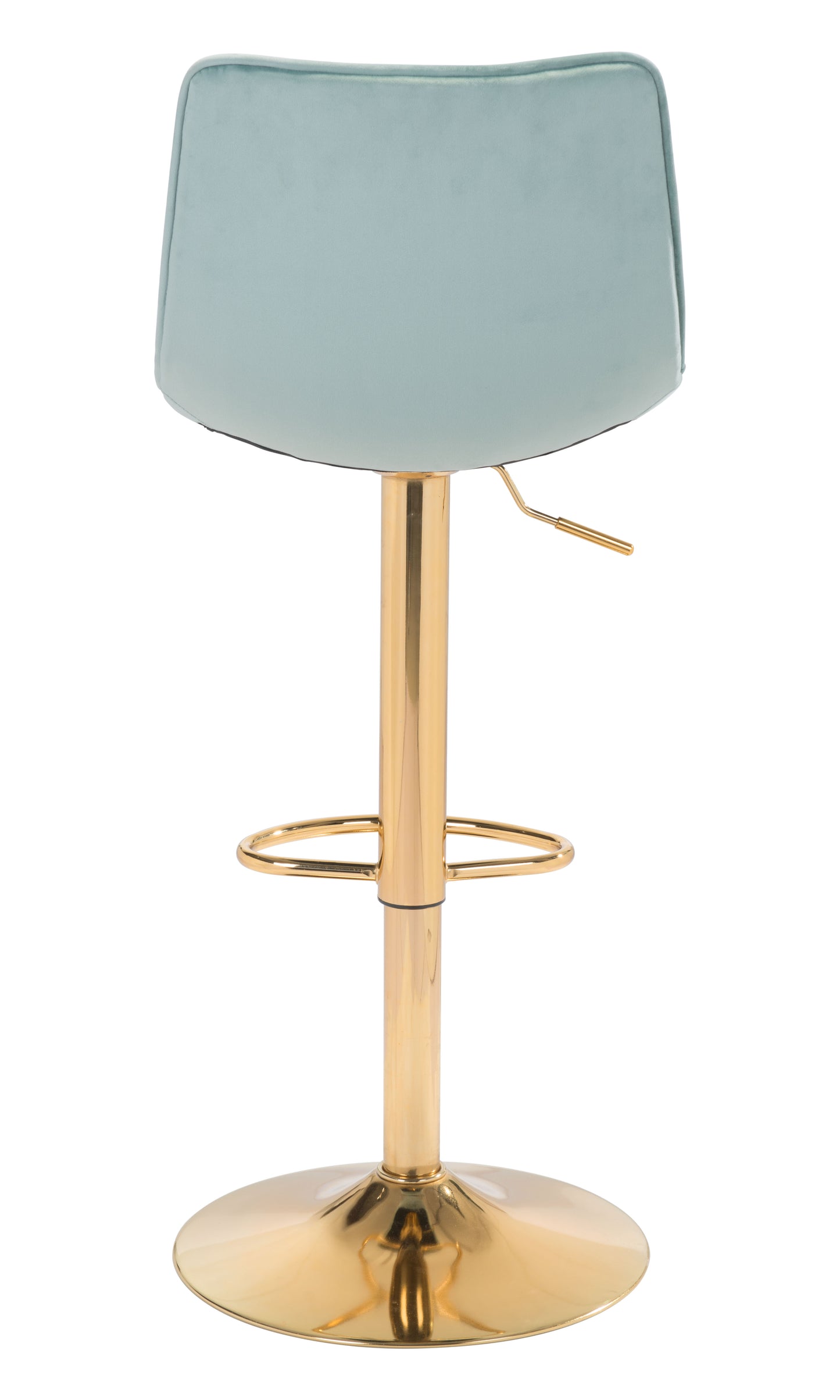 Prima Barstool Light Green & Gold