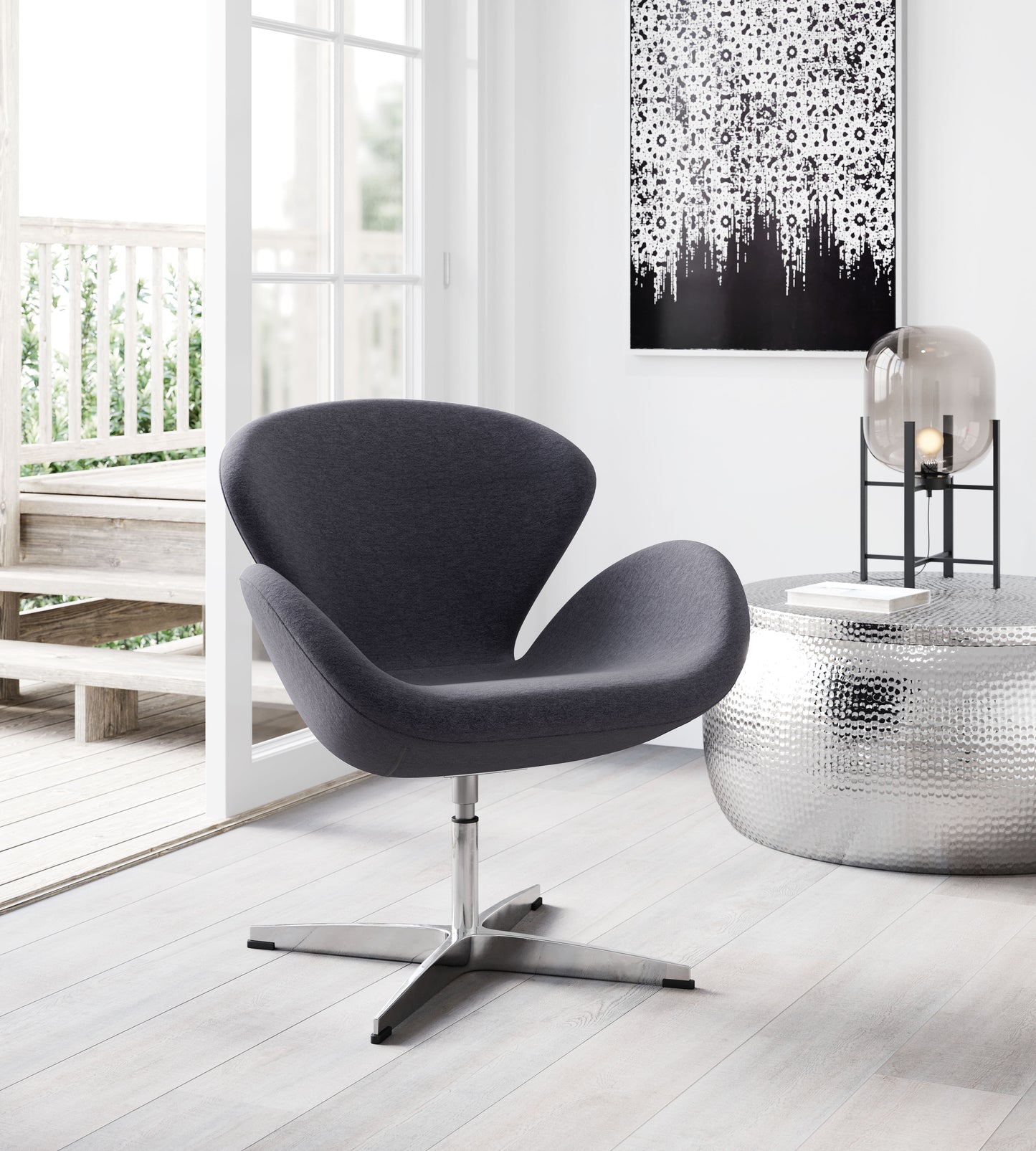 Pori Occasional Chair Gray