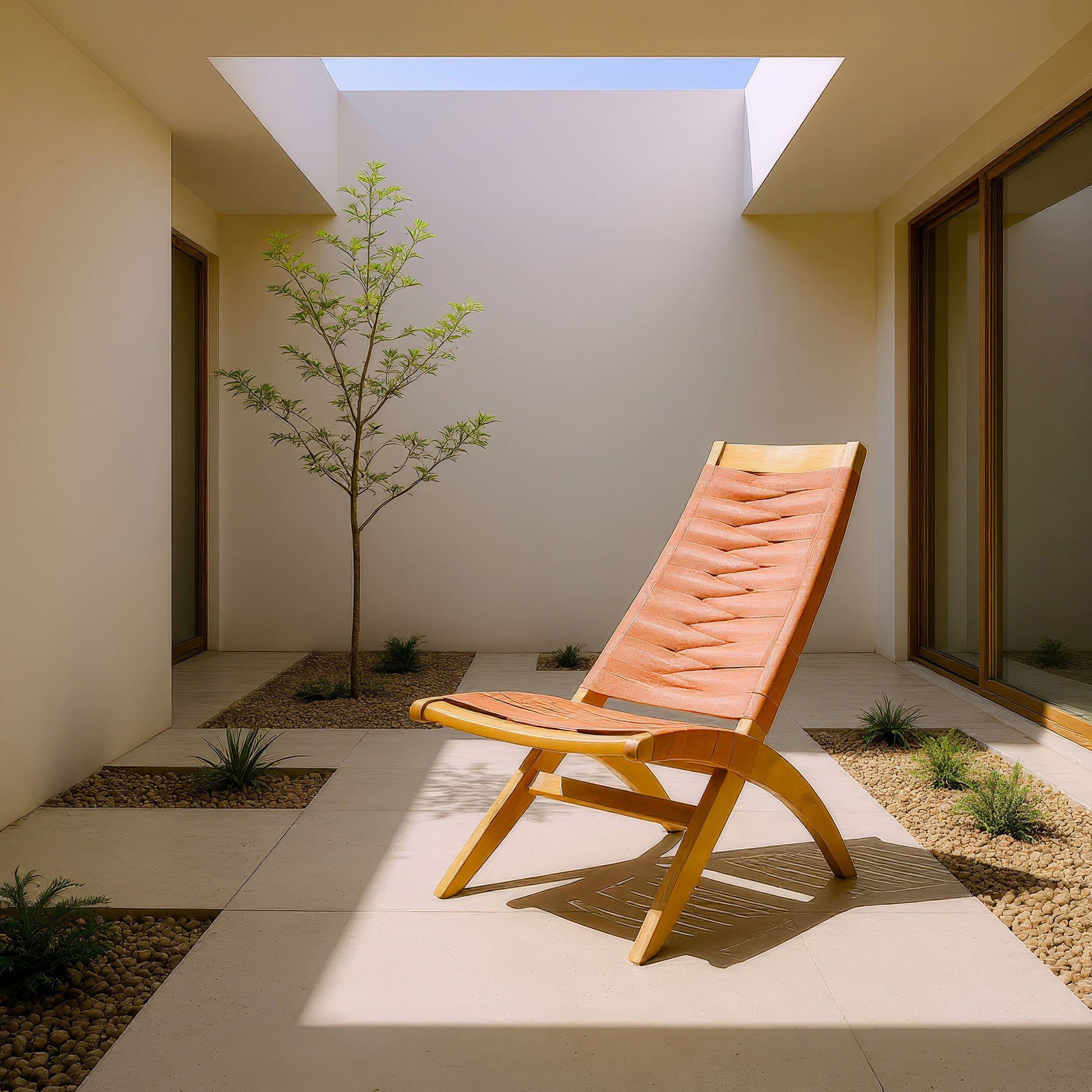 Rova Lounge Chair Terracotta - 9