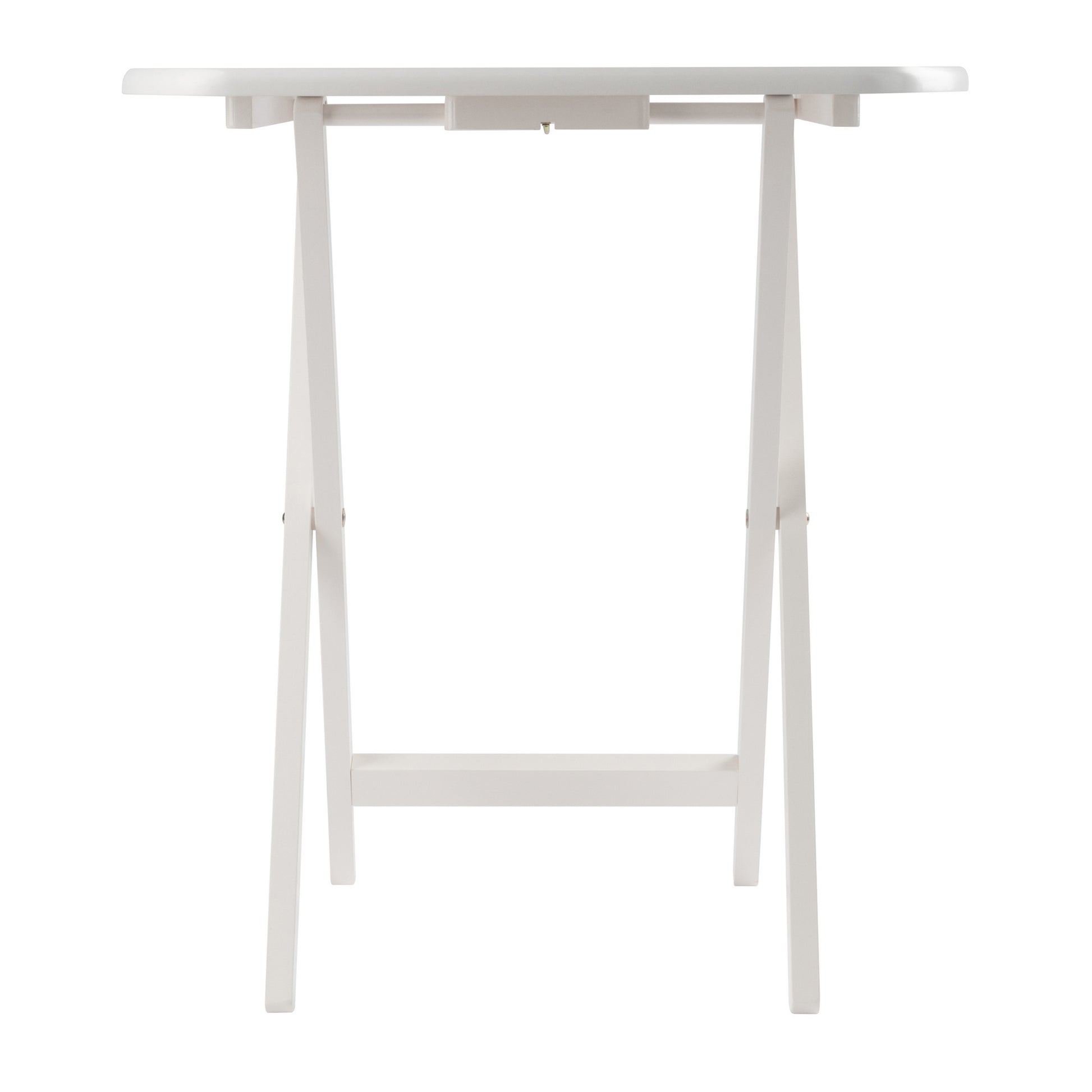 Corbett 5-Pc Oversized Snack Table Set, White