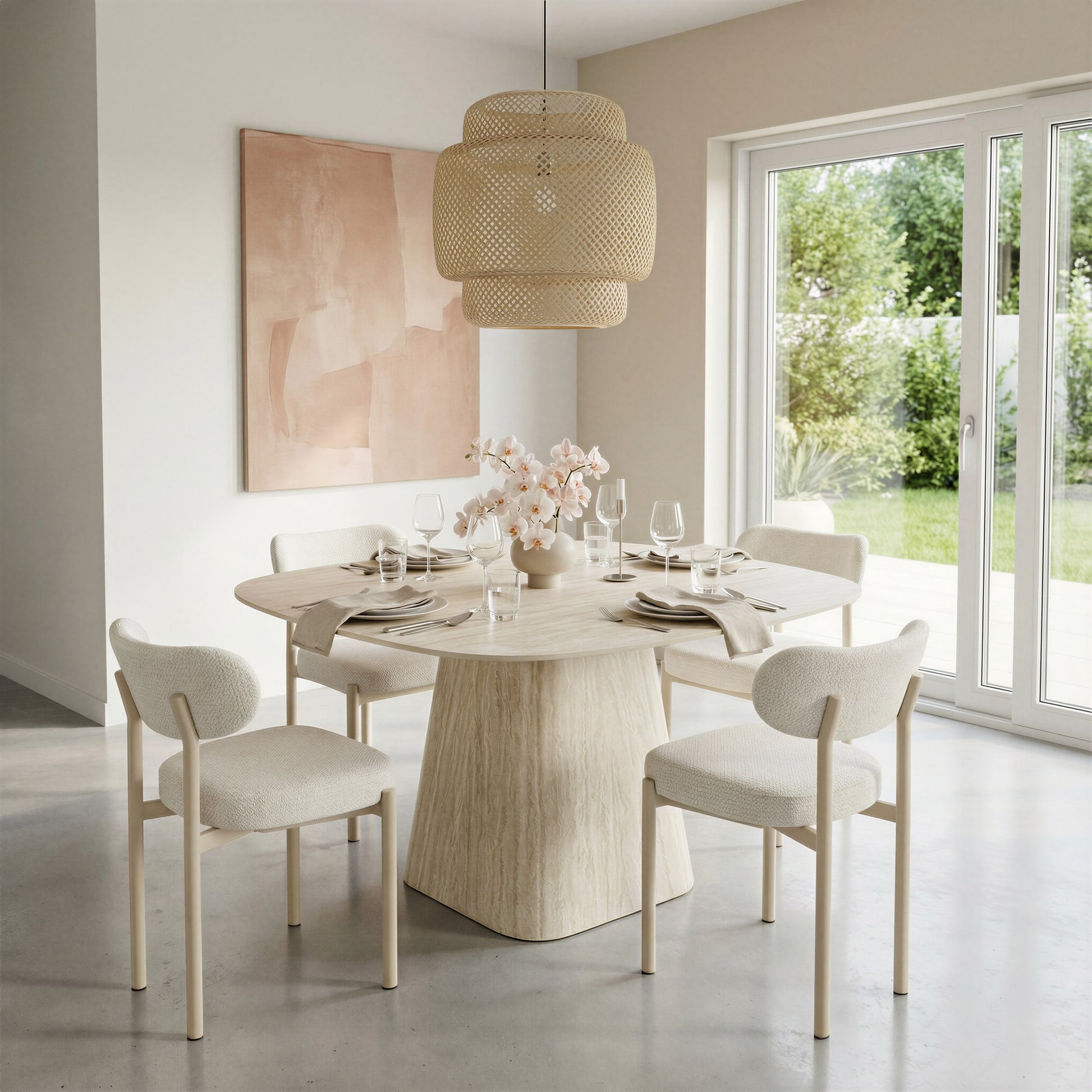 Brim Dining Table Natural - 9