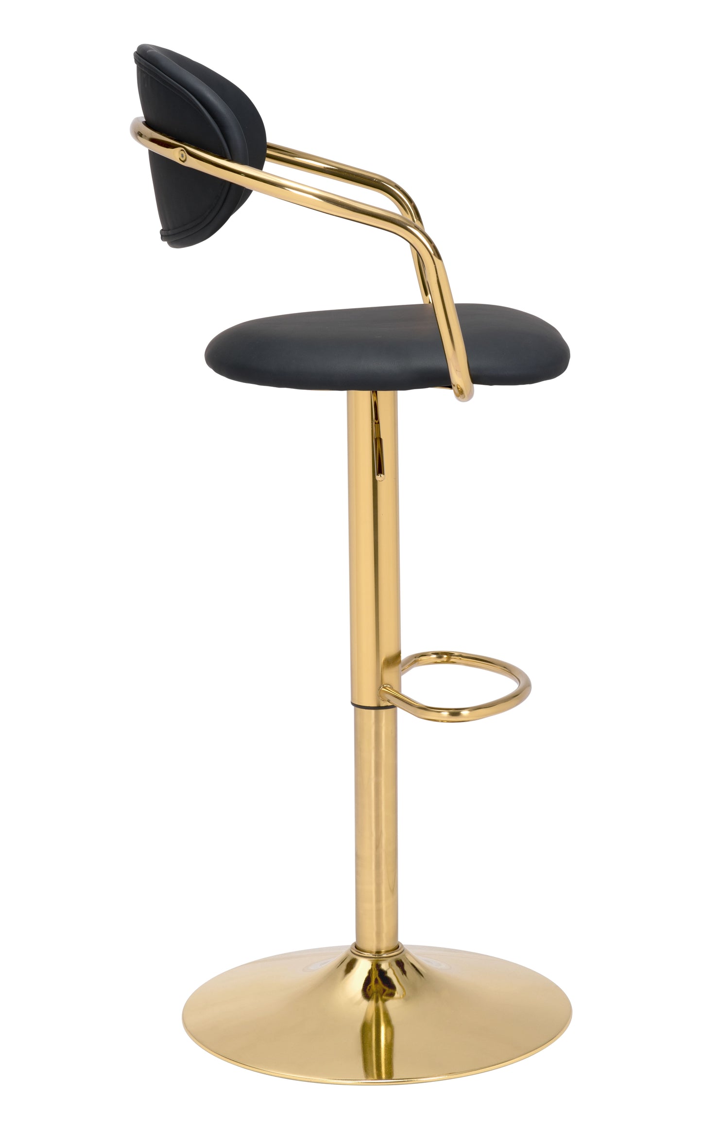 Gusto Barstool Black & Gold