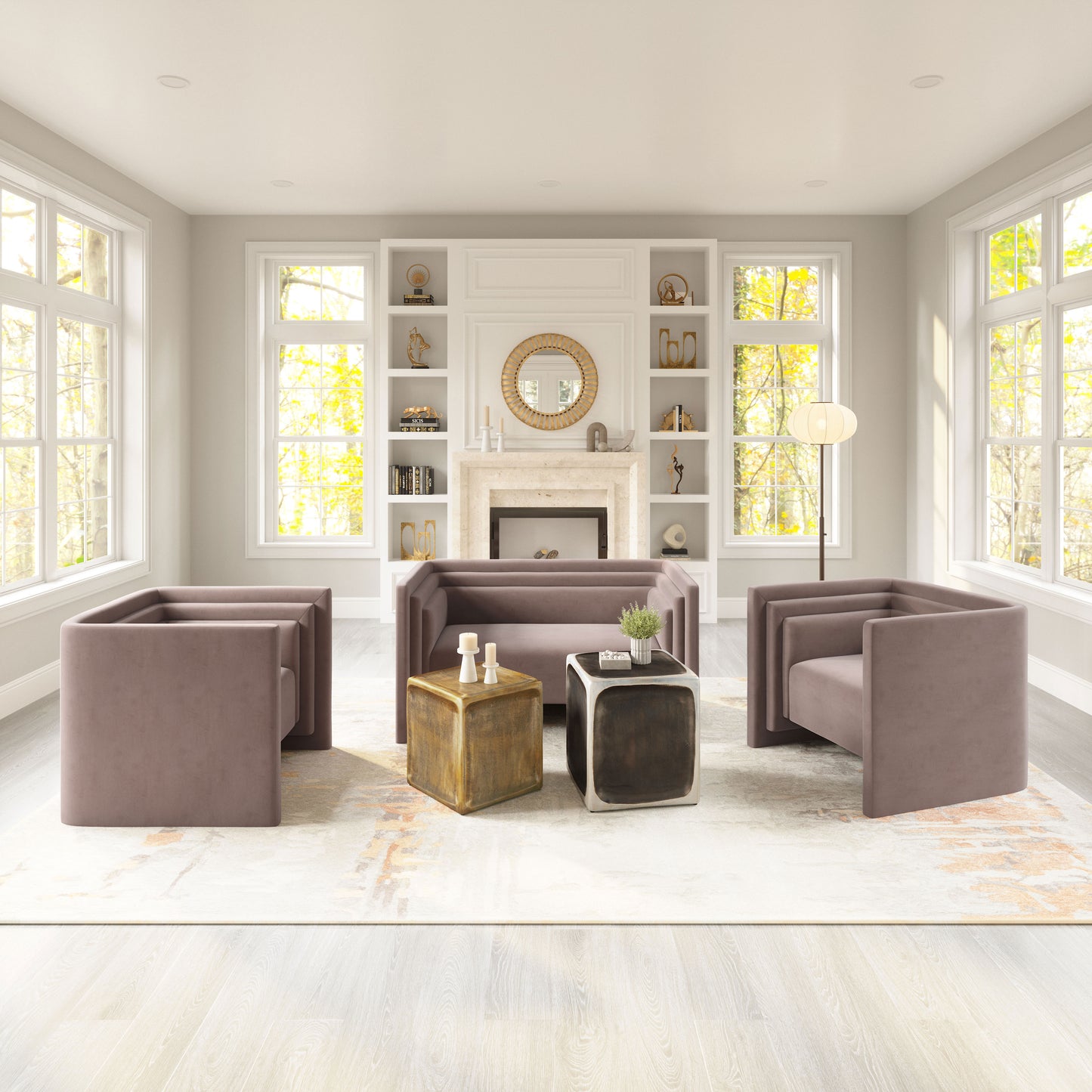 Trippel Armchair Taupe - 10