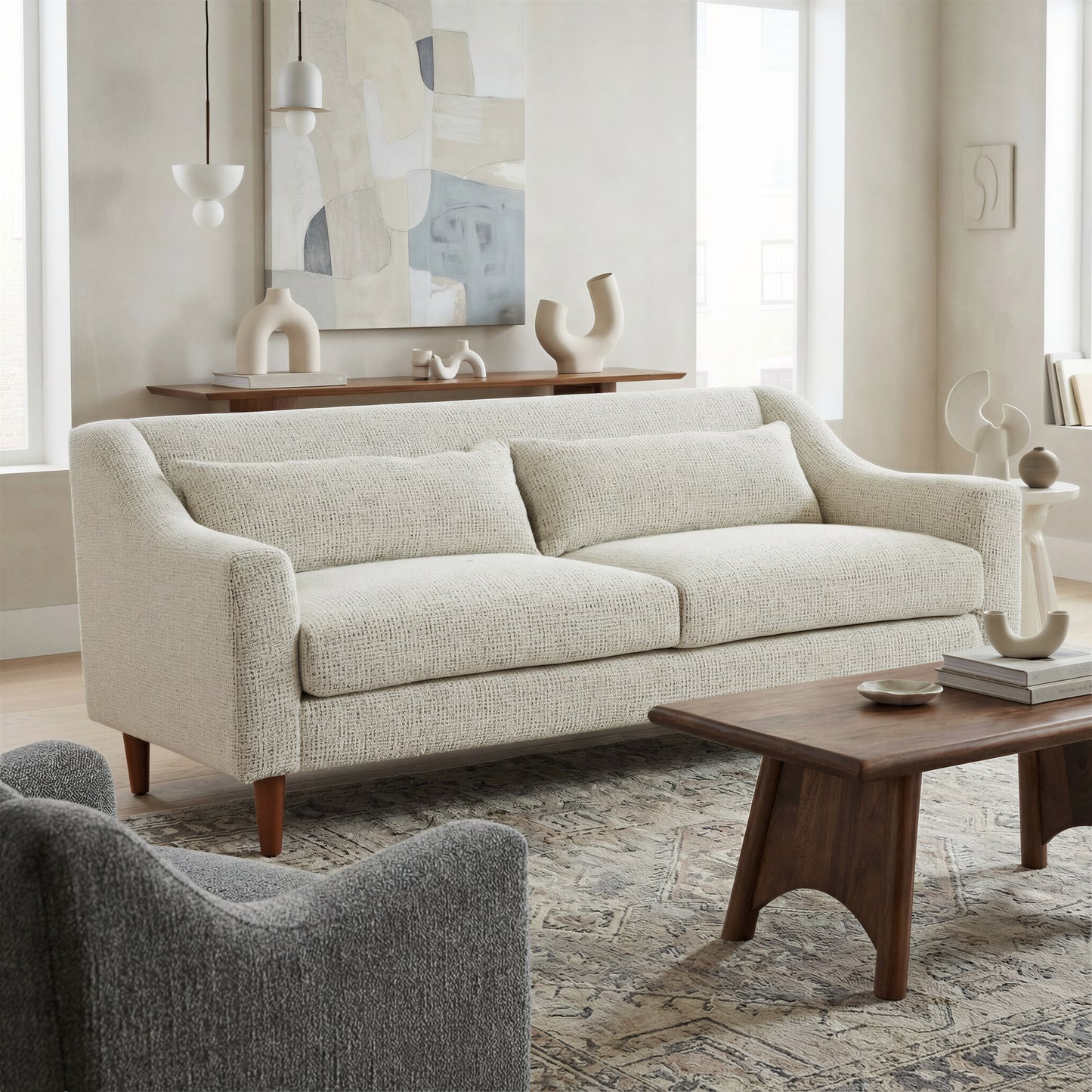 Koseli Loveseat Pewter Gray - 8