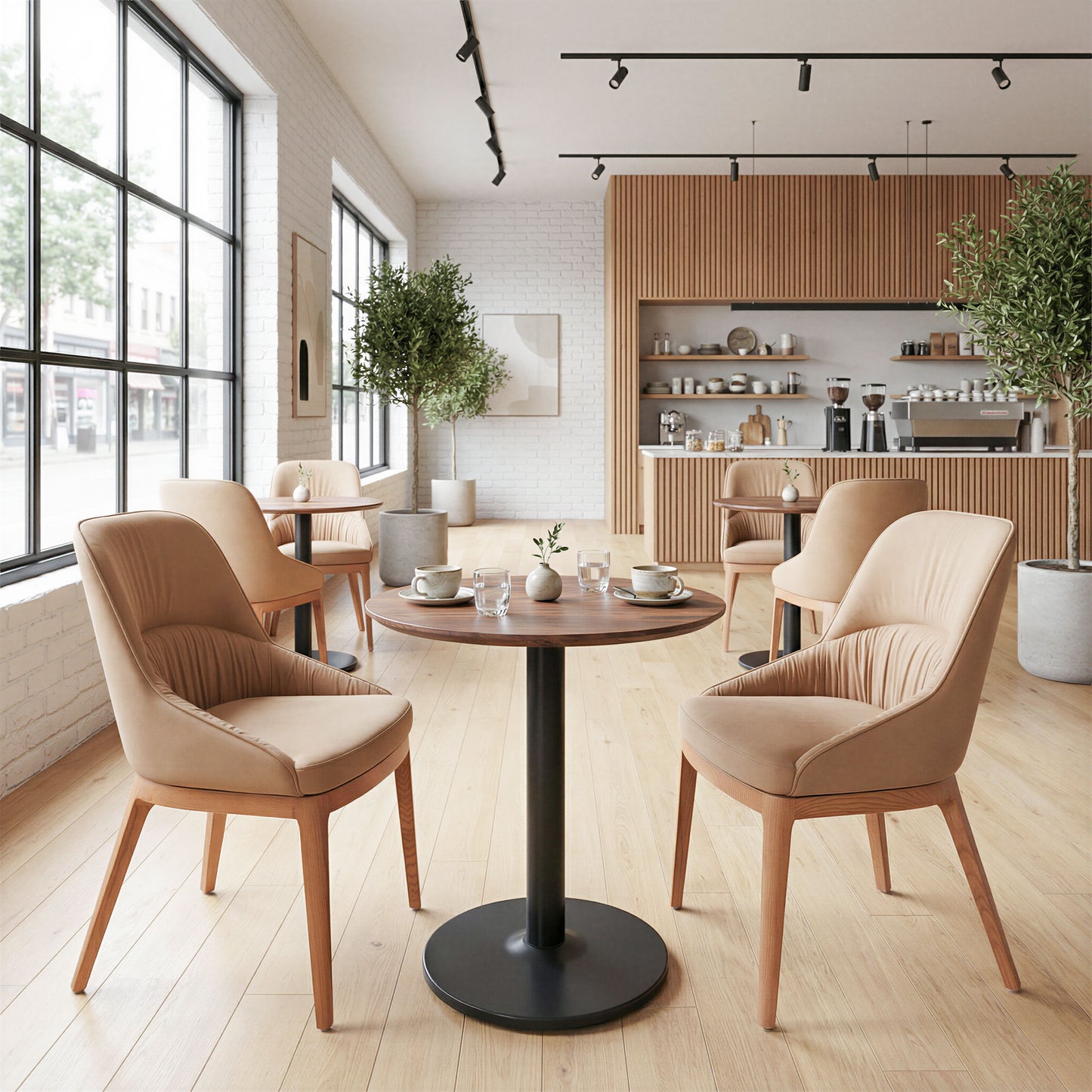 Ayr Dining Chair (Set of 2) Tan - 8