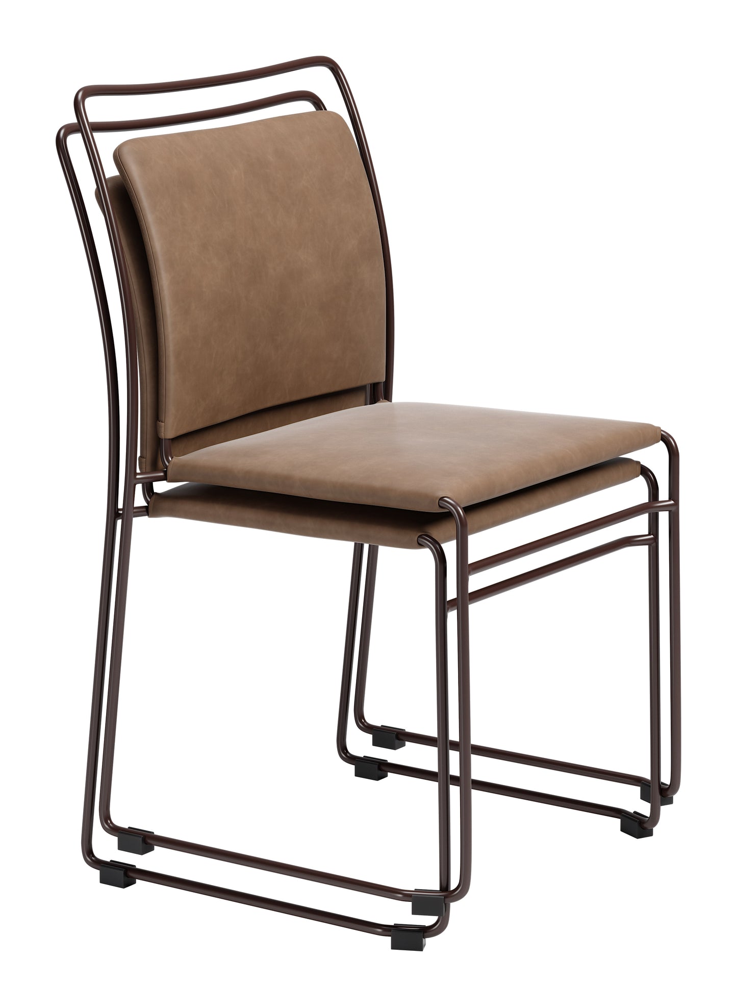 Verbena Dining Chair (Set of 2) Brown - 7