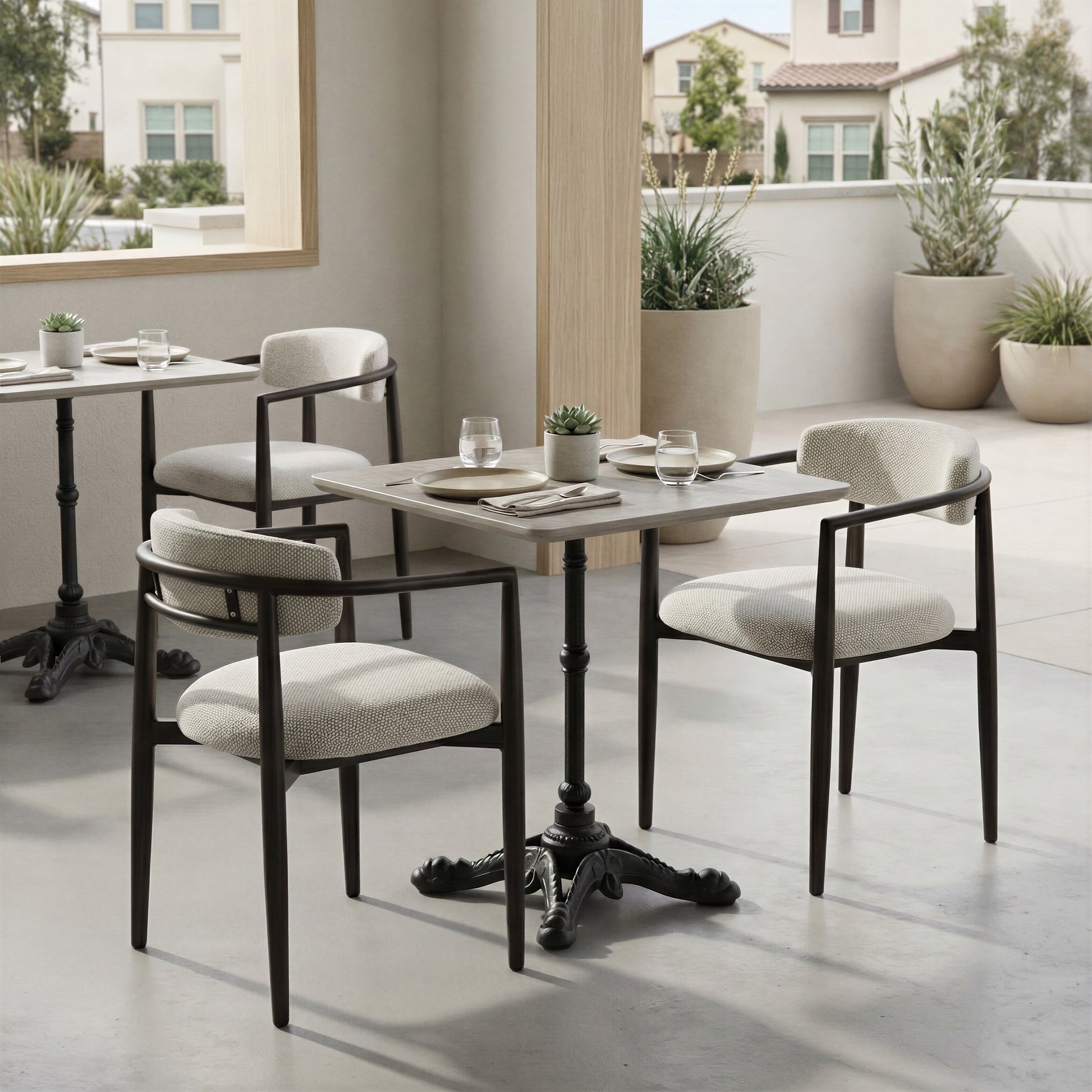 Midori Dining Chair White - 9