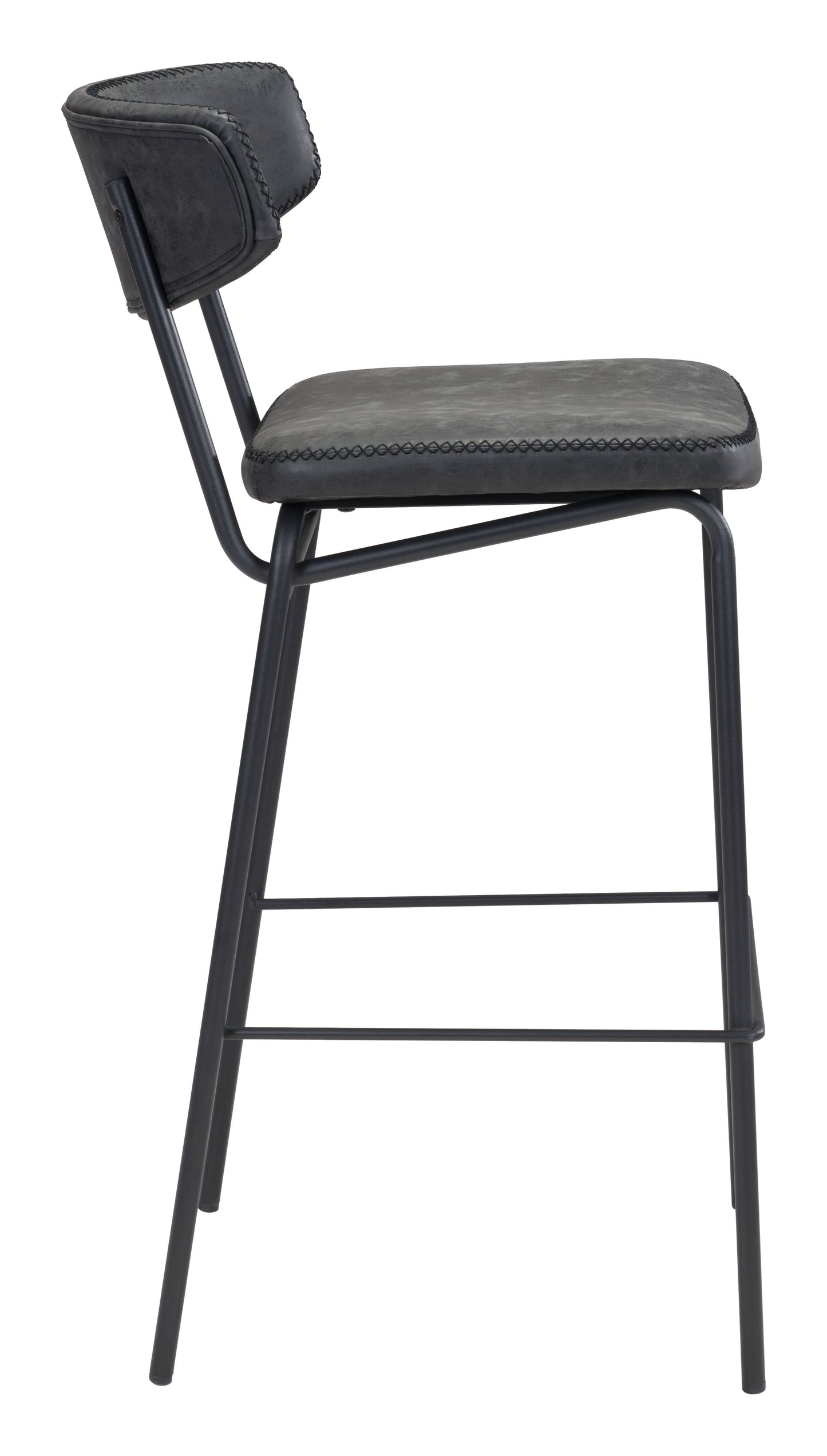 Sharon Barstool (Set of 4) Vintage Black