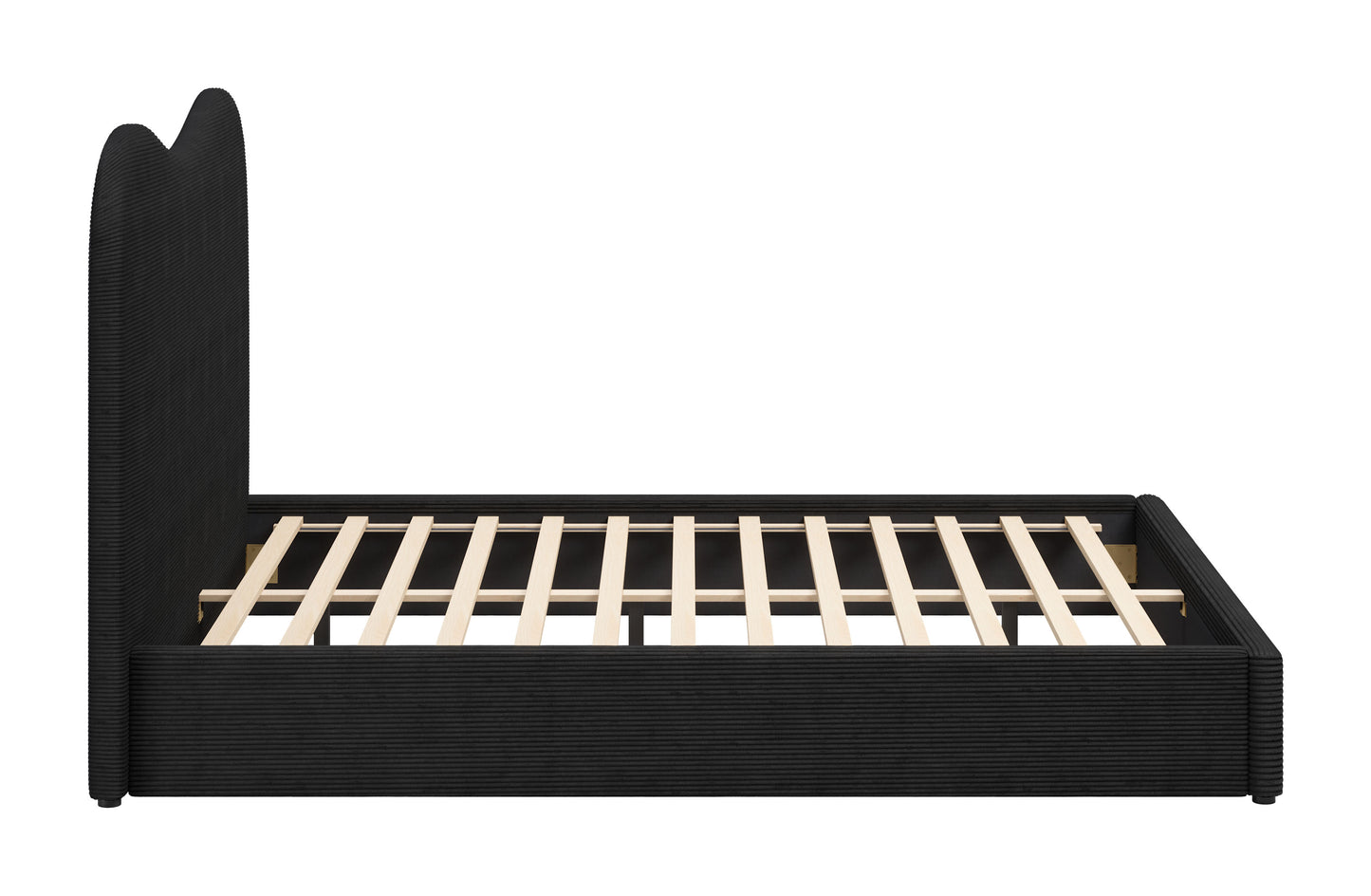 Sele Queen Bed Black - 2