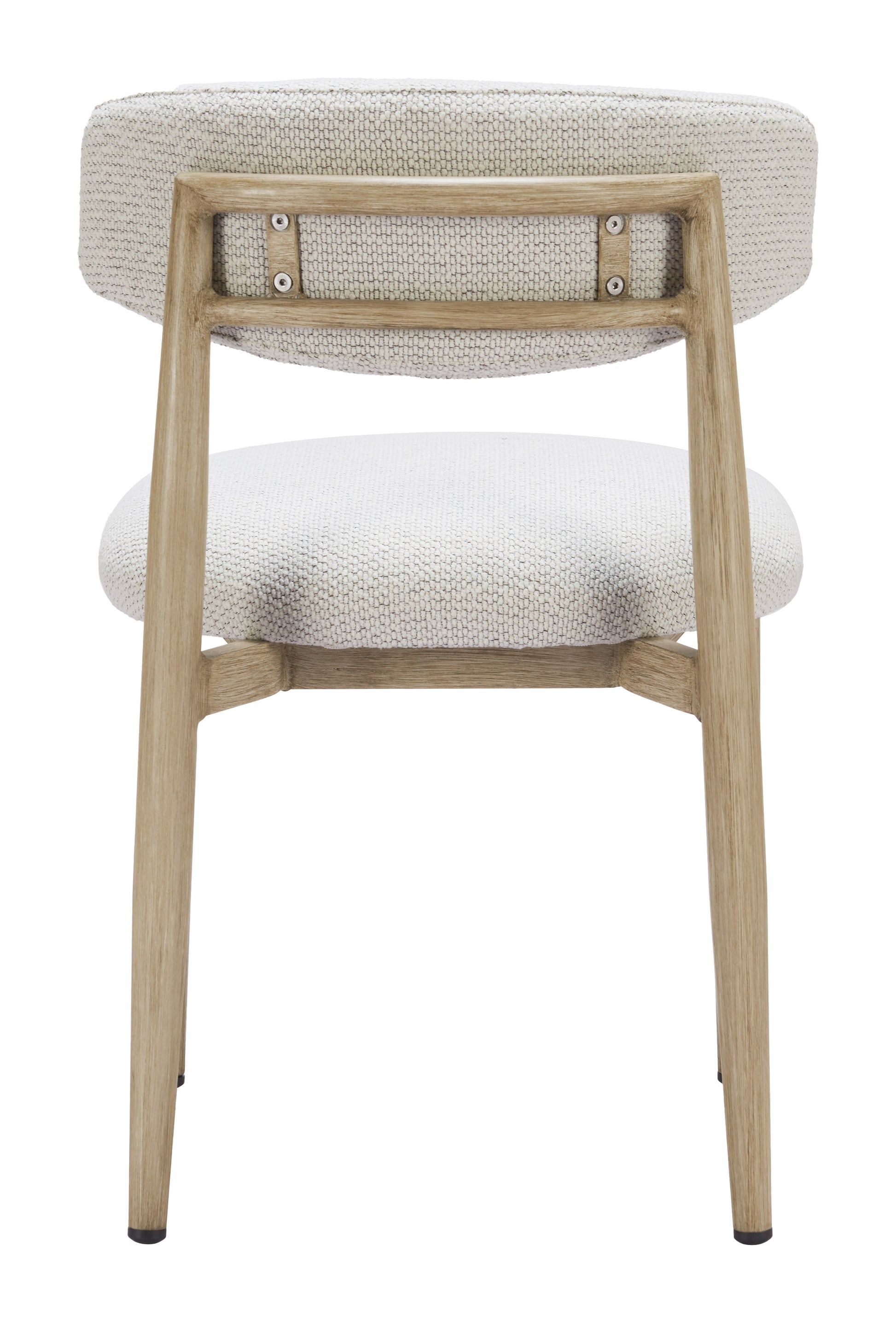 Bege Dining Chair White - 4