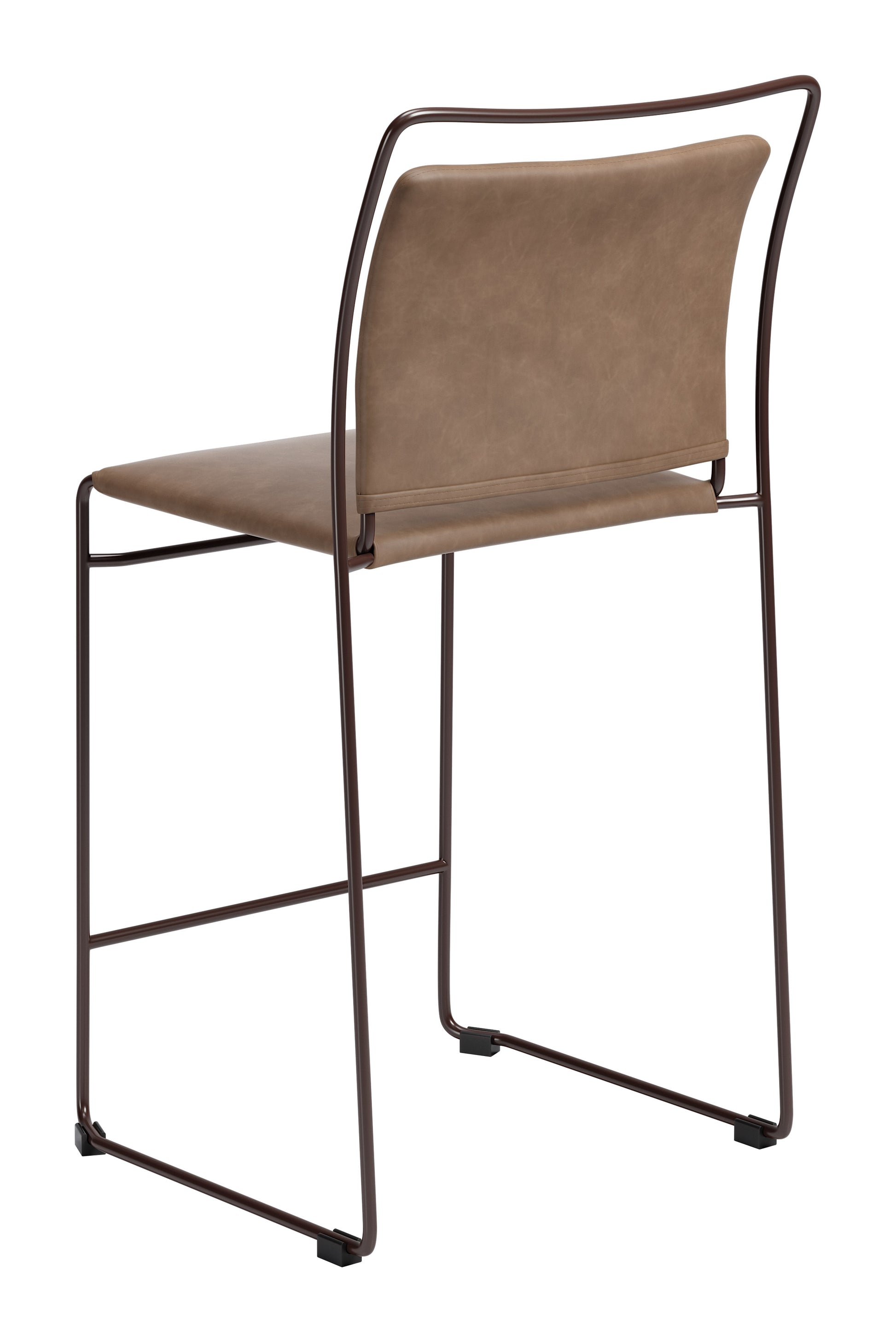 Verbena Counter Stool (Set of 2) Brown - 5