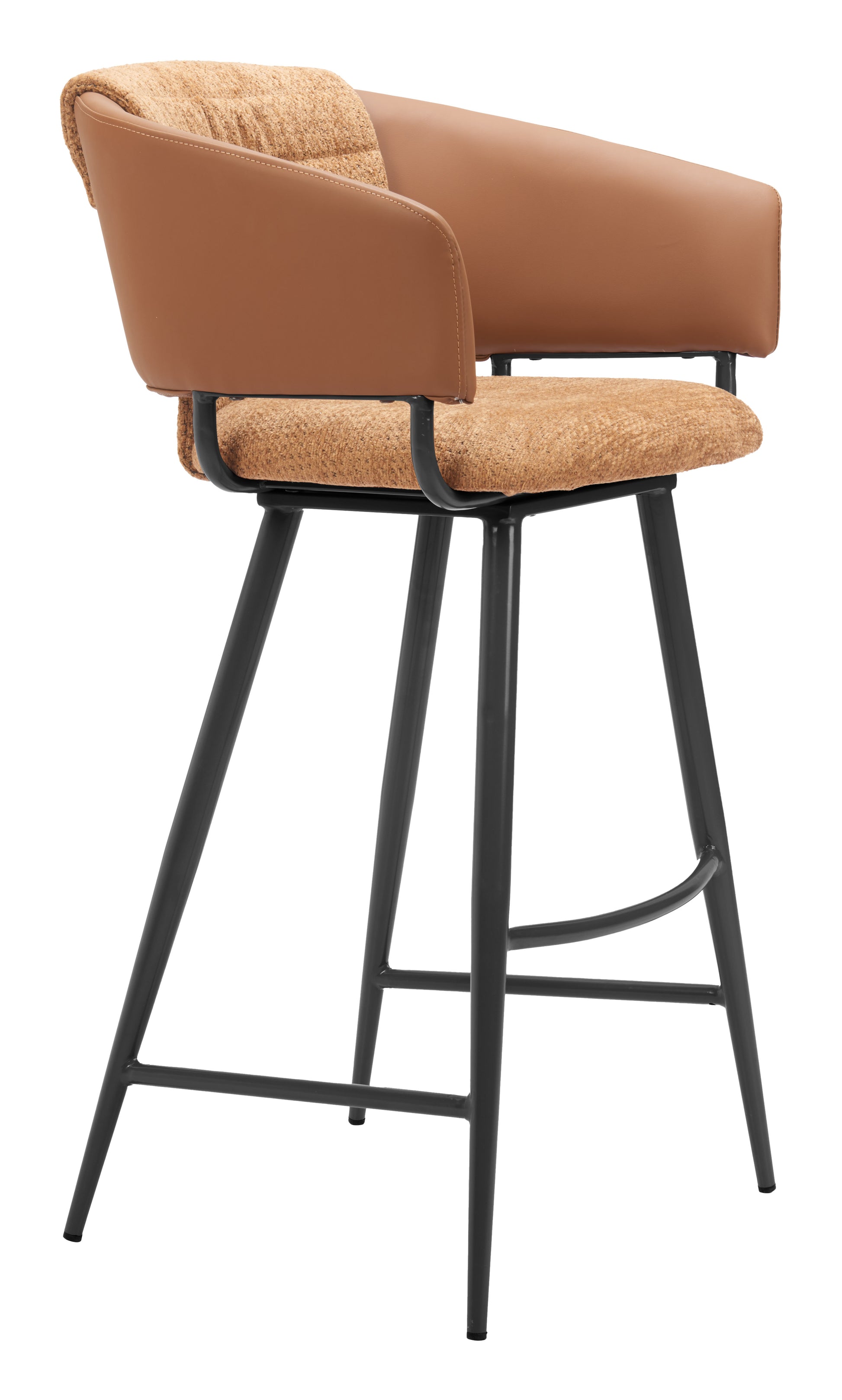Juno Barstool (Set of 2) Brown - 6