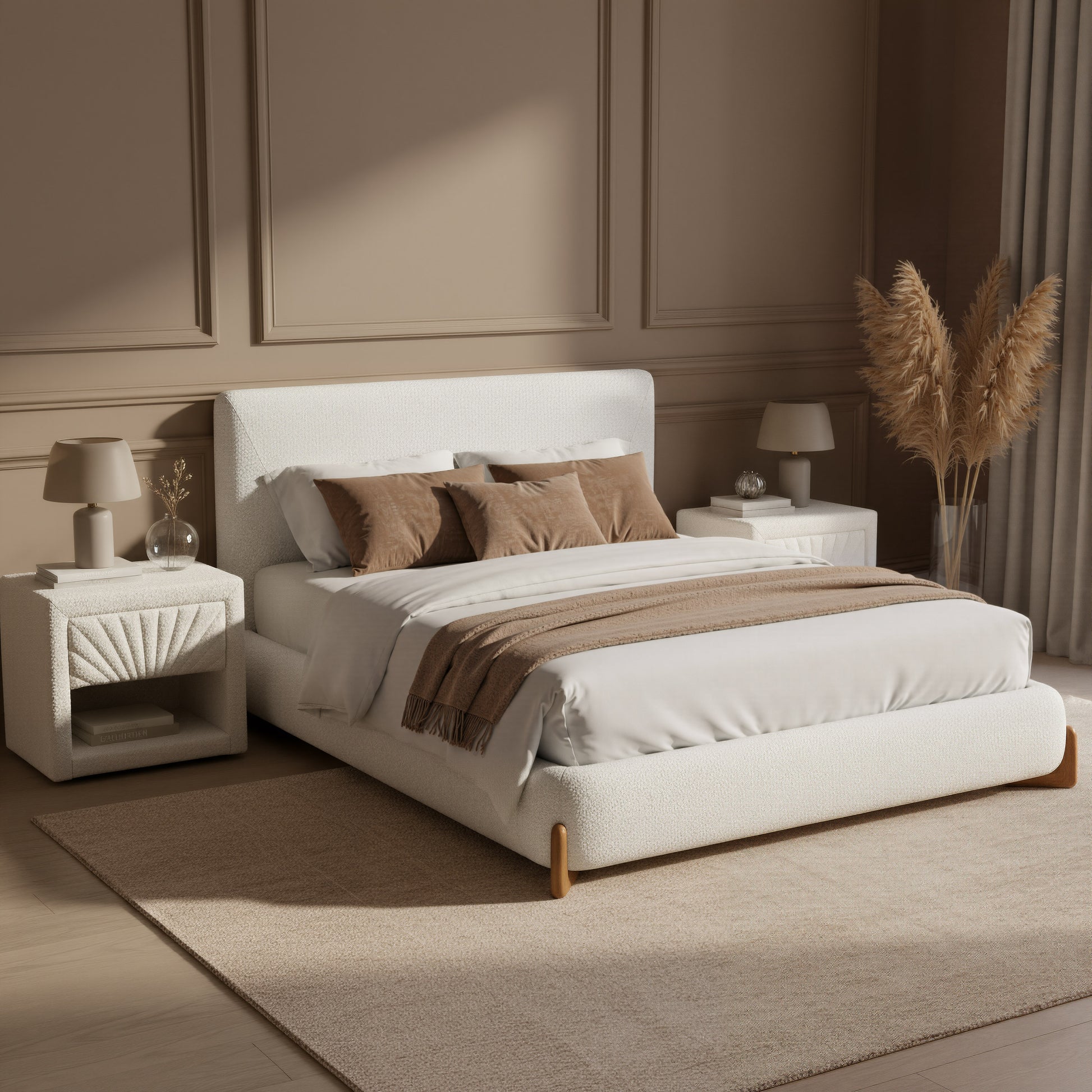 Baris Nightstand Ivory - 11