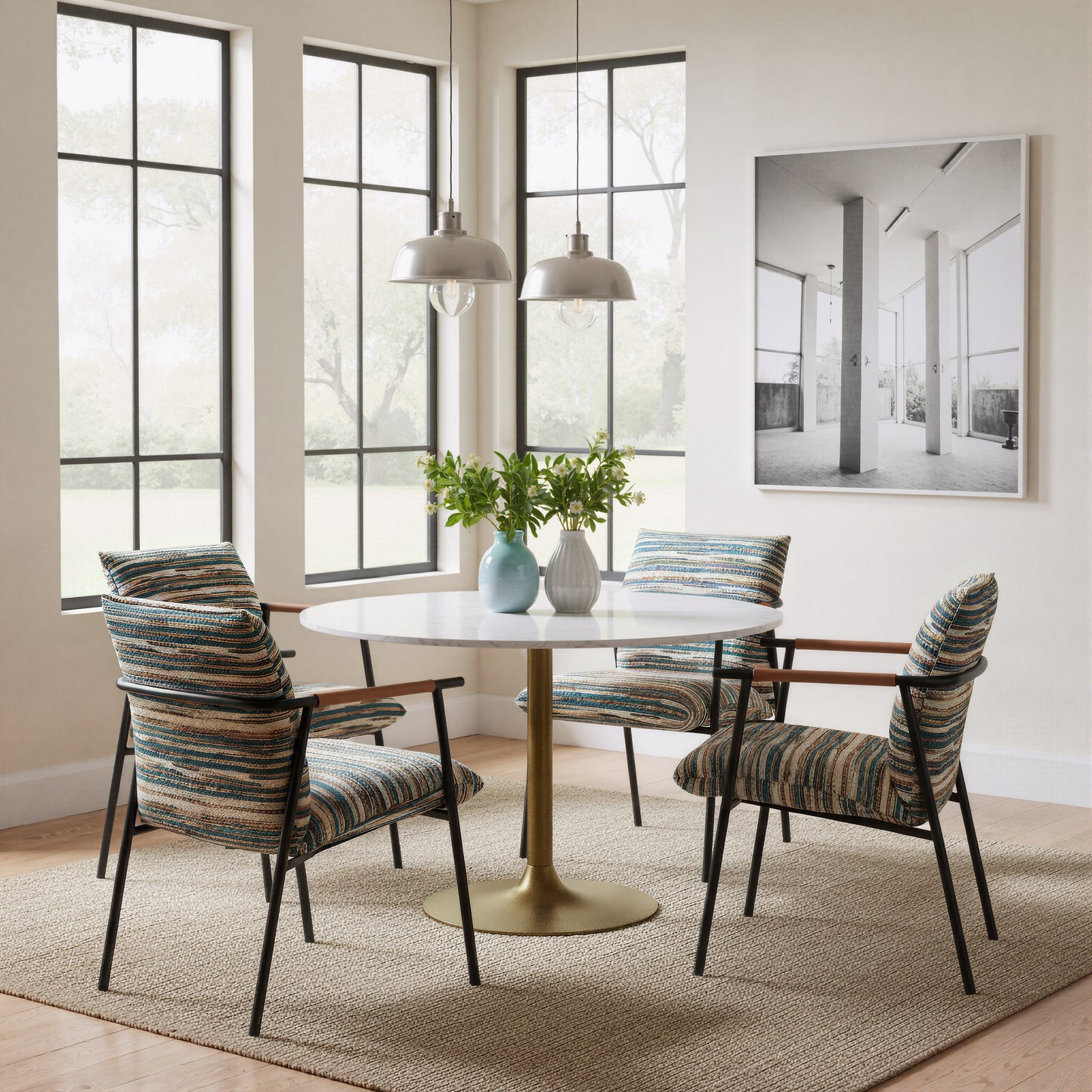 Reduga Dining Chair Multicolor - 8