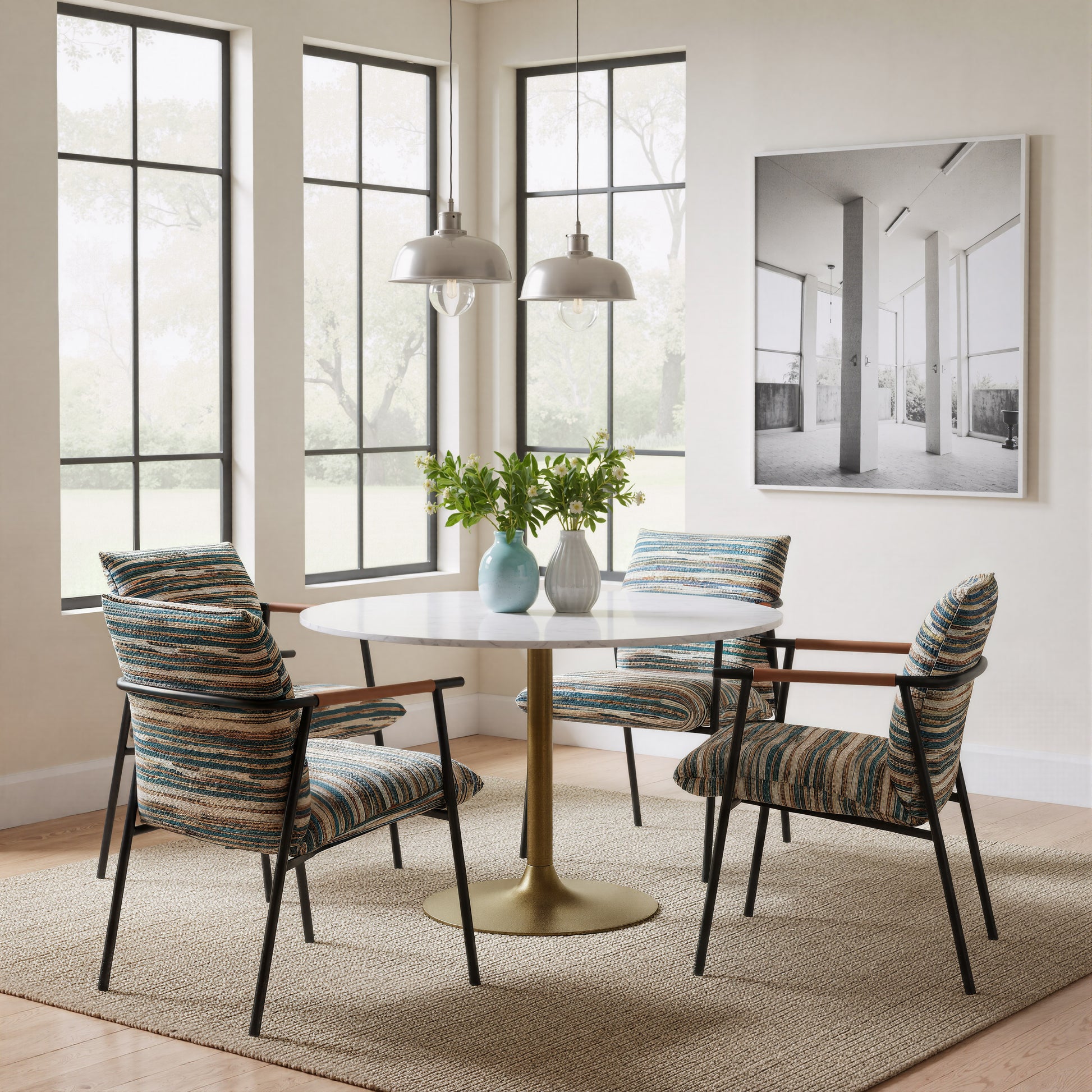 Reduga Dining Chair Multicolor - 8